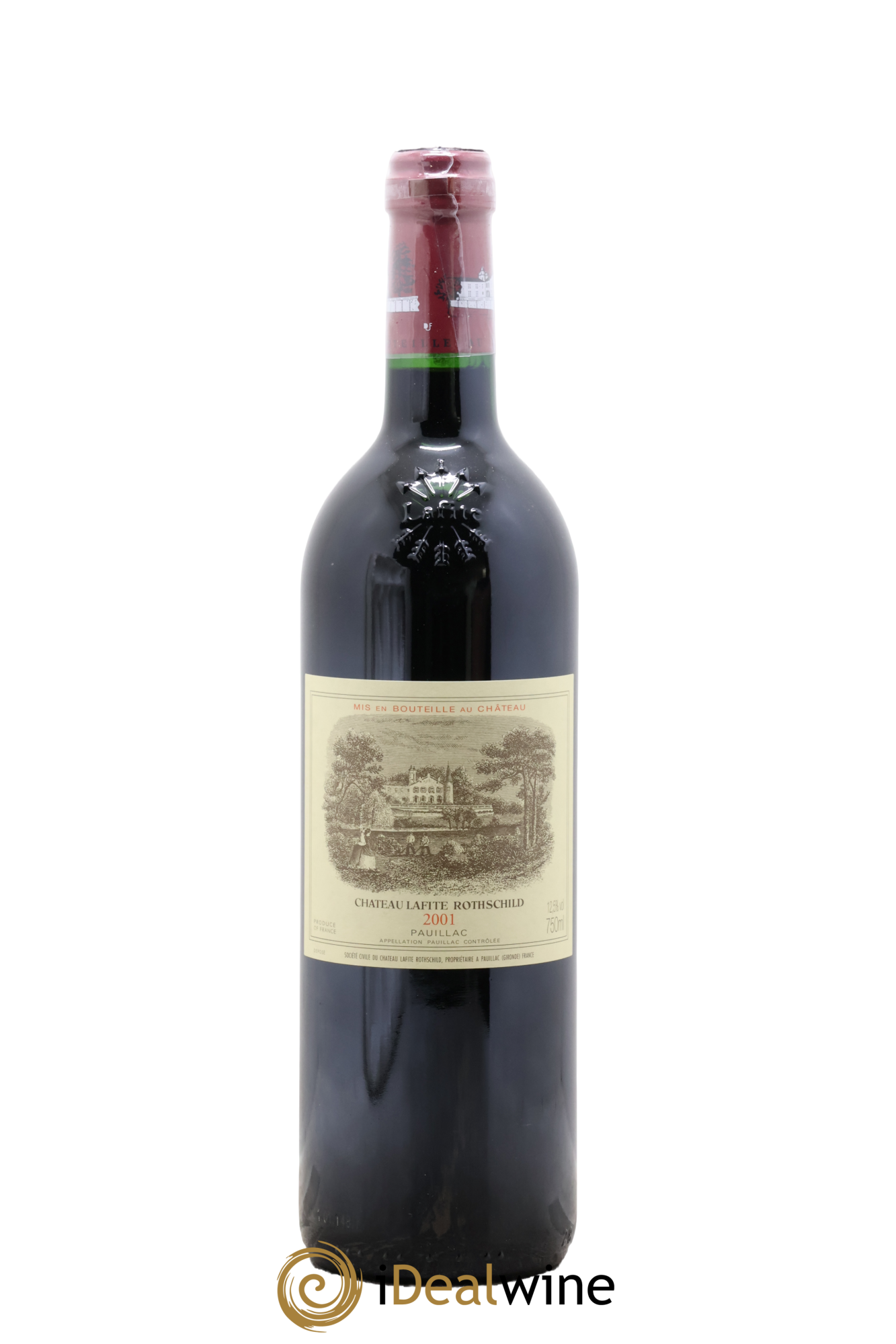 Château Lafite Rothschild 1er Grand Cru Classé 2001 - Lot de 1 bouteille - 0