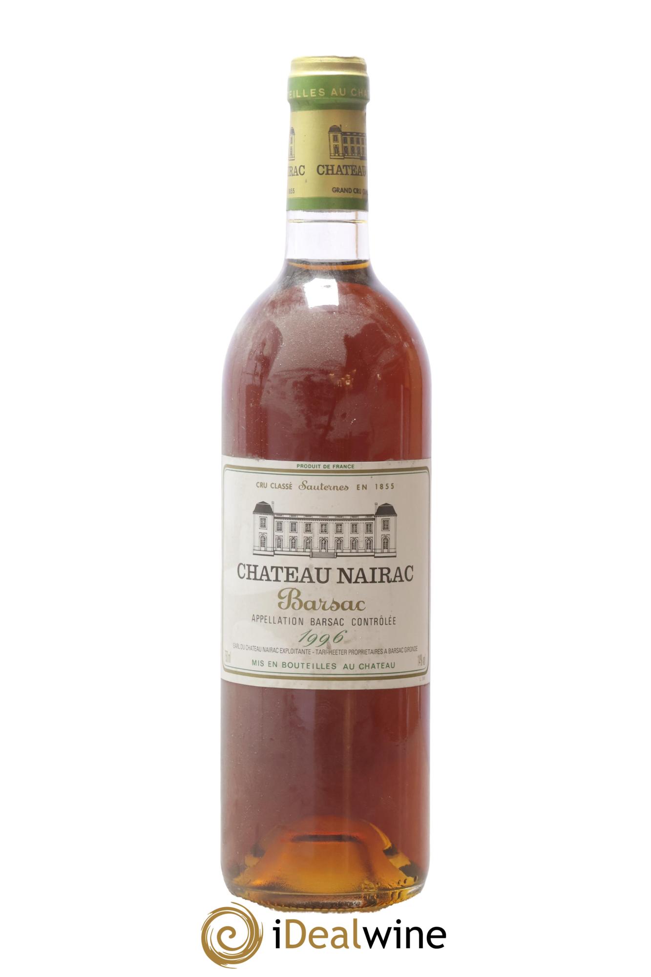 Château Nairac 2ème Grand Cru Classé 1996 - Posten von 1 Flasche - 0