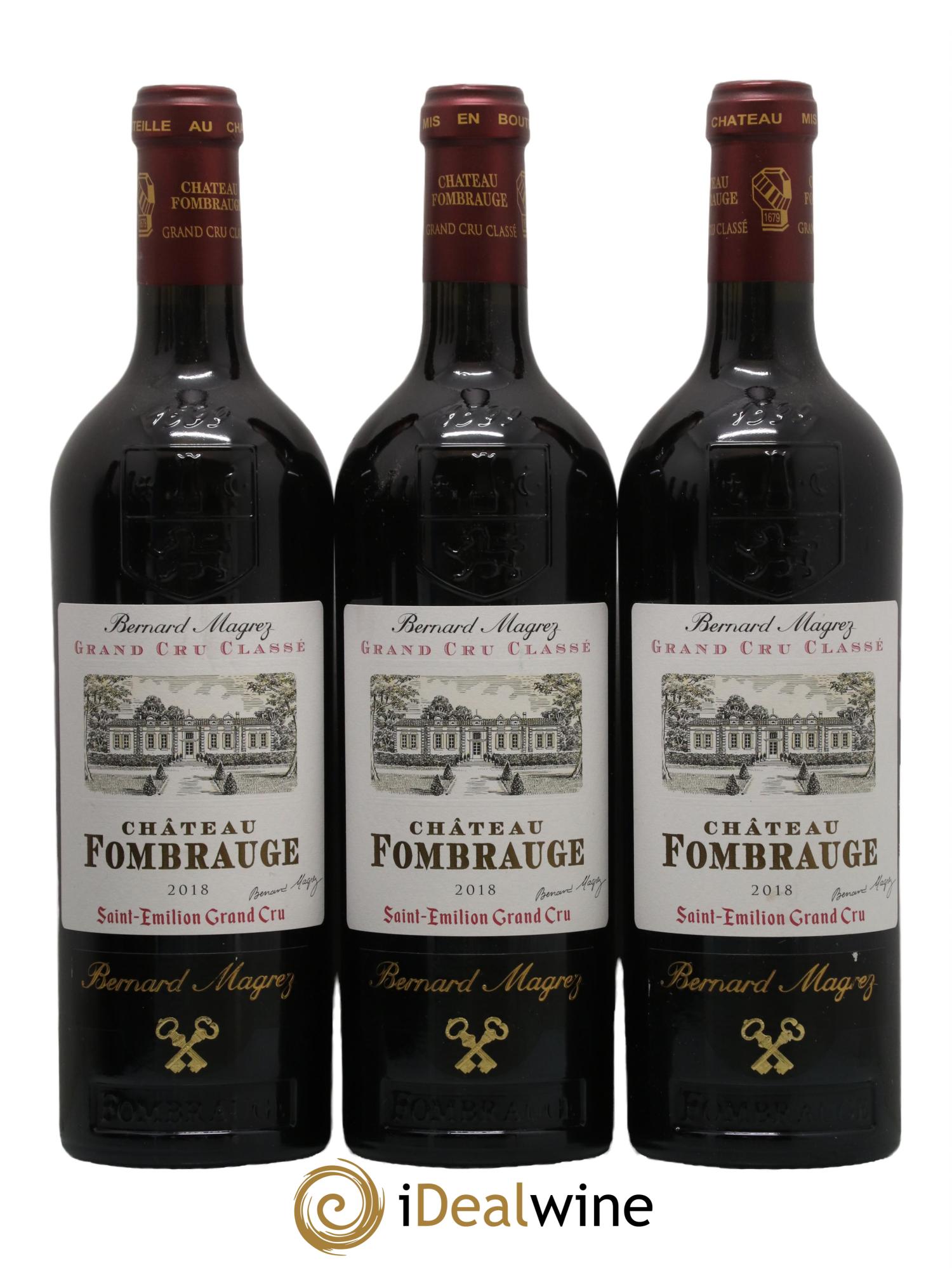 Château Fombrauge Grand Cru Classé 2018 - Lot de 6 bouteilles - 1