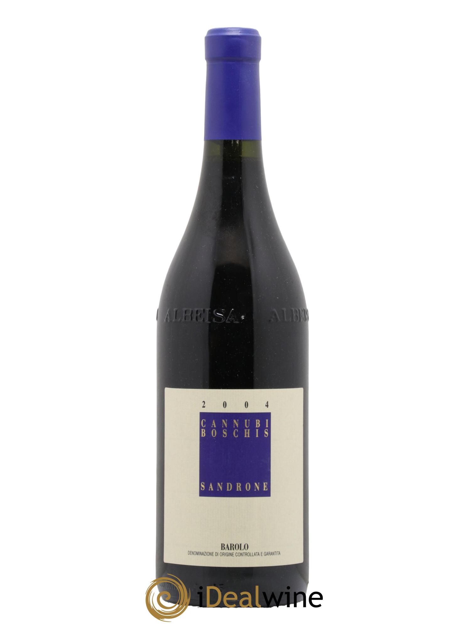Barolo DOCG Aleste (anciennement Cannubi Boschis) Luciano Sandrone 2004 - Lot de 1 bouteille - 0
