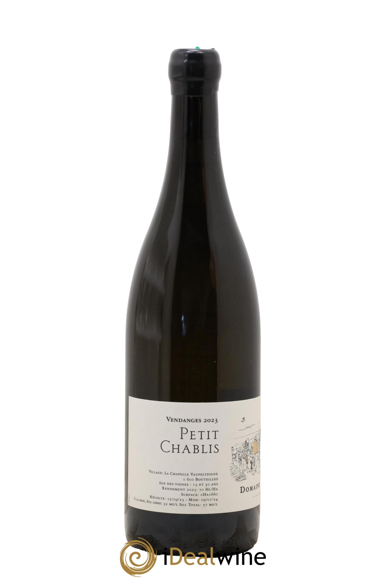 Petit Chablis Jean Dauvissat (Domaine) 2023 - Lot of 1 bottle - 1