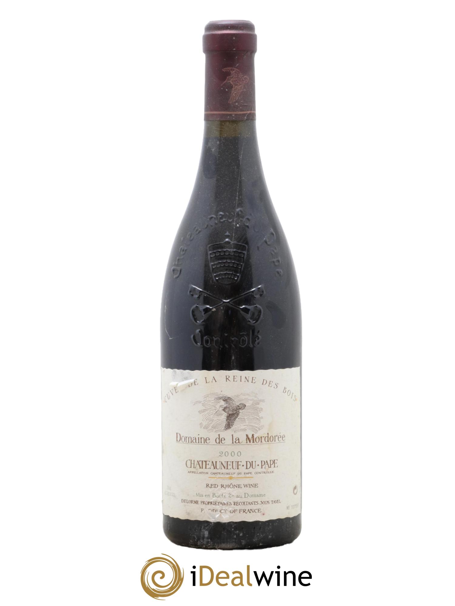 Châteauneuf-du-Pape Cuvée de la Reine des Bois La Mordorée (Domaine de) 2000 - Posten von 1 Flasche - 0