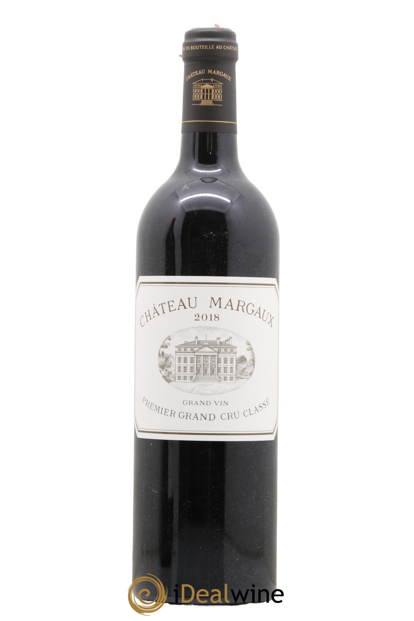 Château Margaux 1er Grand Cru Classé 2018 - Lot de 1 bouteille - 0