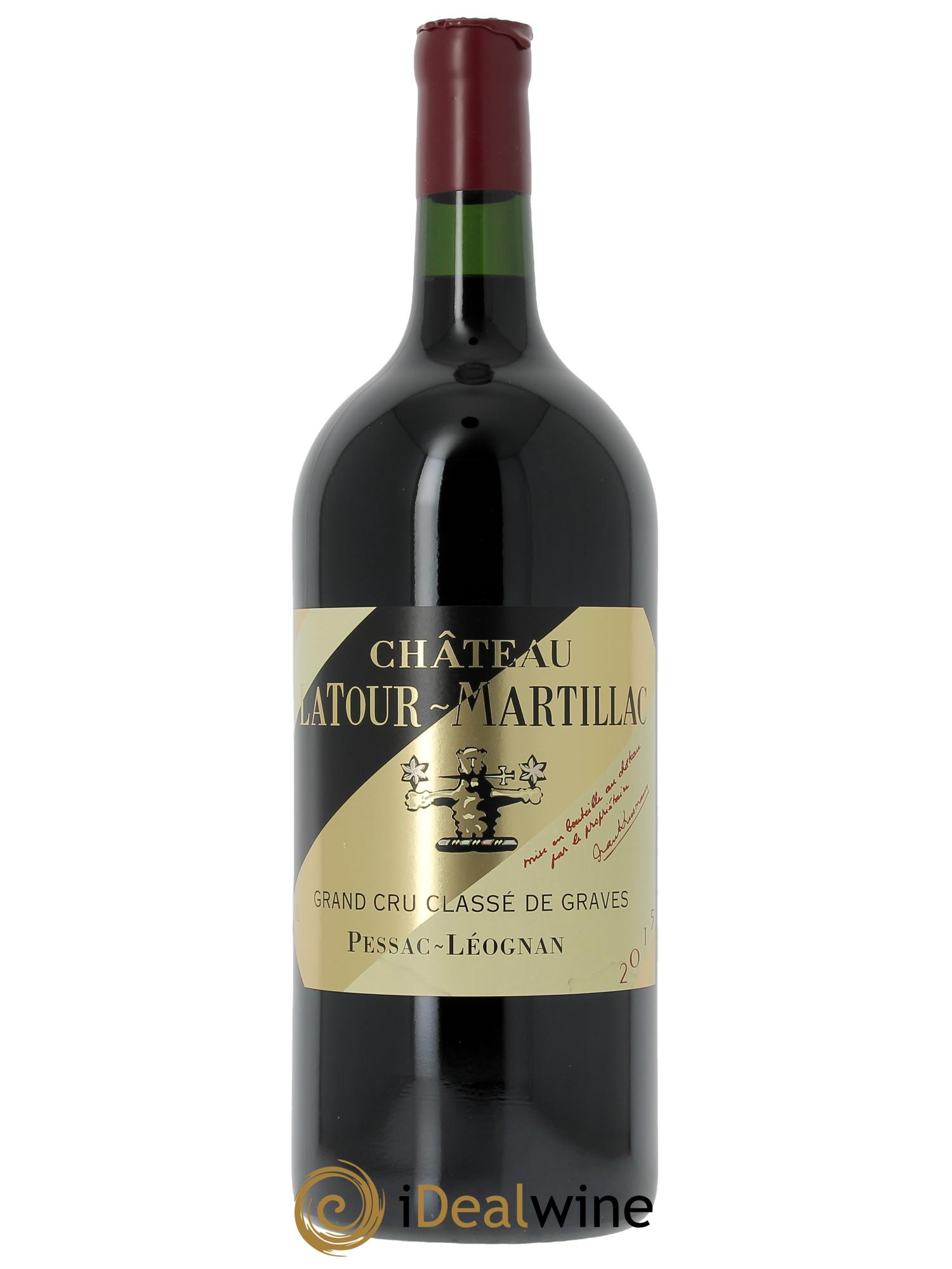 Château Latour-Martillac Cru Classé de Graves  2015 - Lot of 1 double magnum - 1