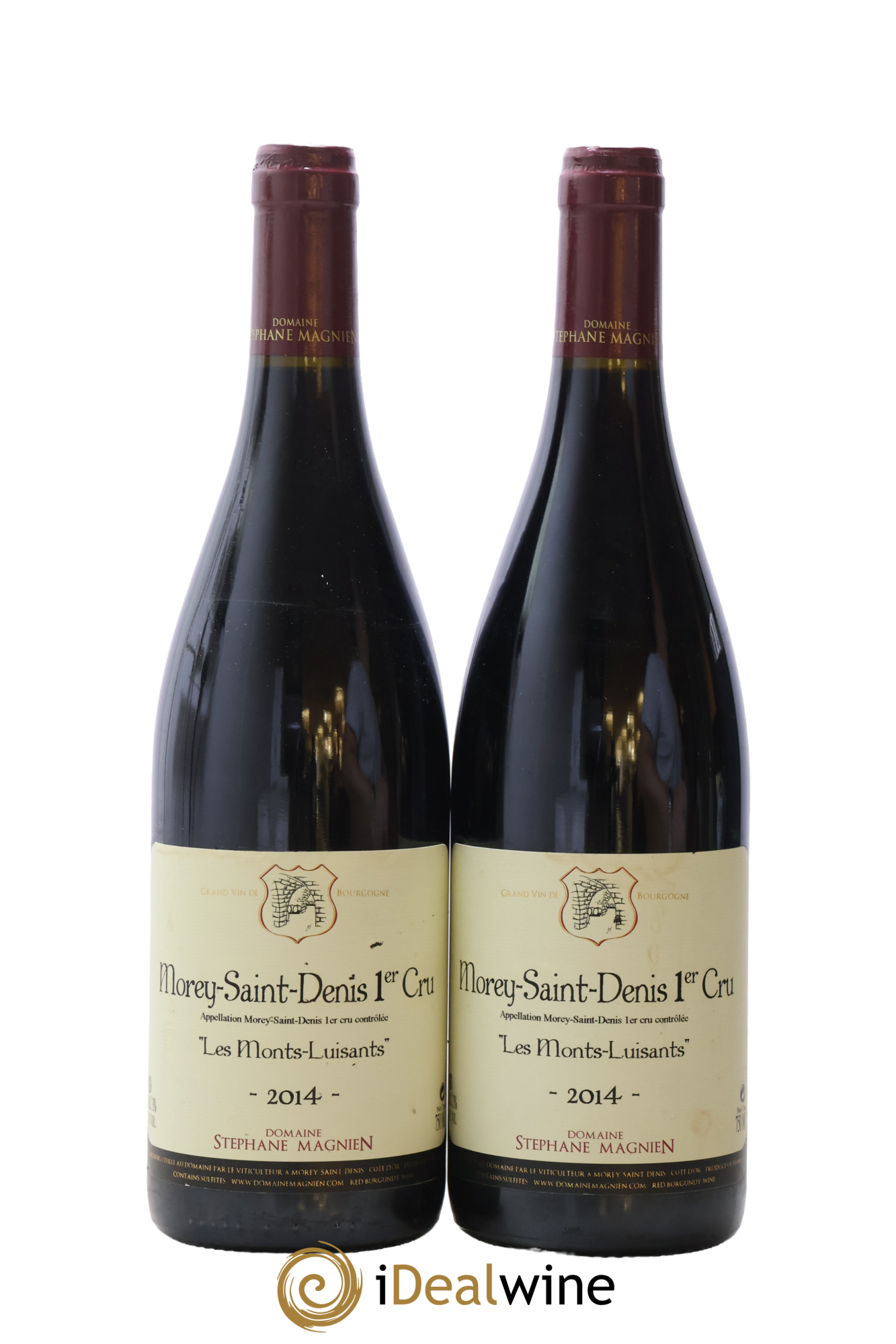 Morey-Saint-Denis 1er Cru Les Monts-Luisants Stéphane Magnien 2014 - Lot de 2 bouteilles - 0