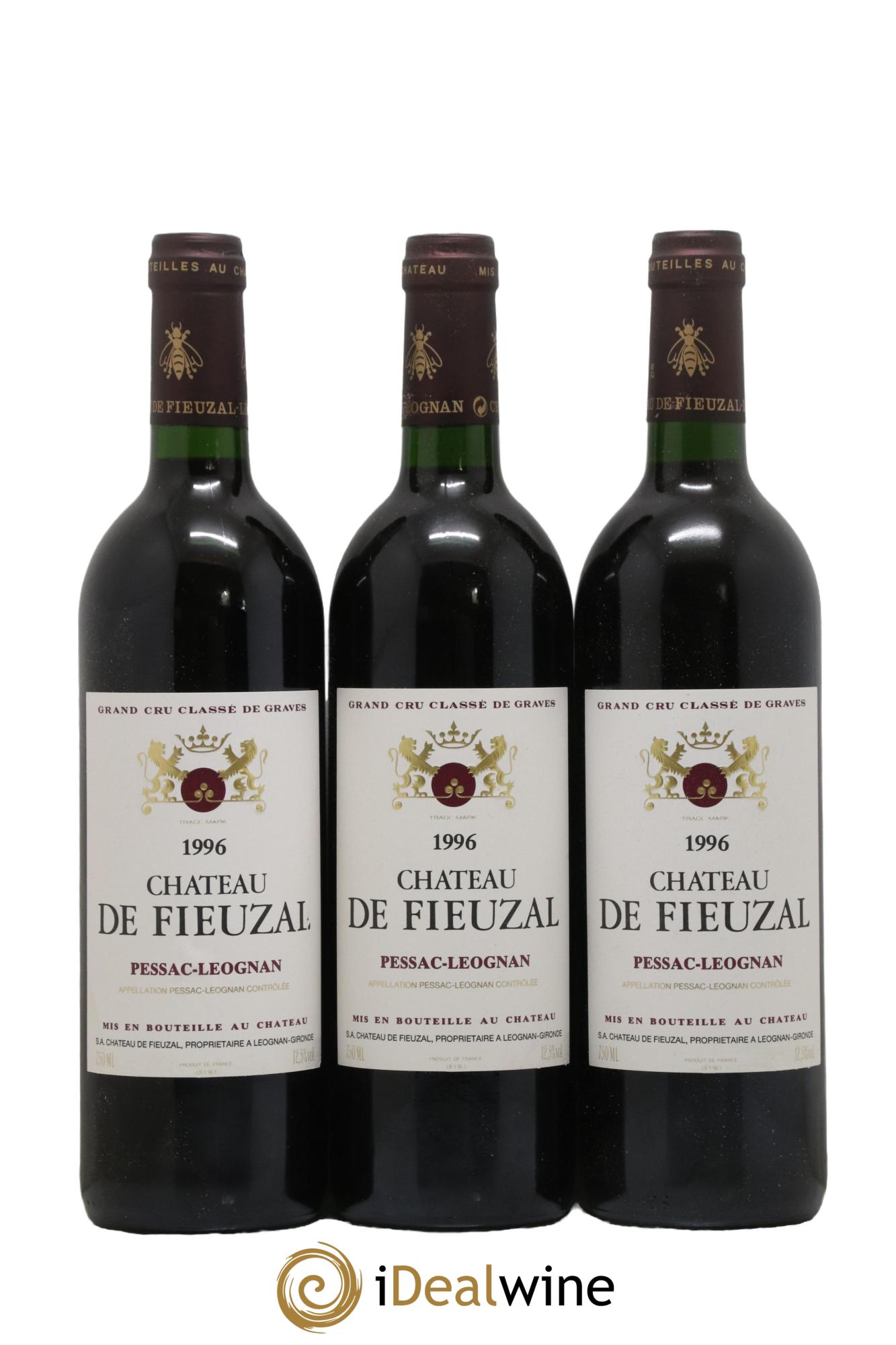 Château de Fieuzal Cru Classé de Graves 1996 - Lot de 12 bouteilles - 4