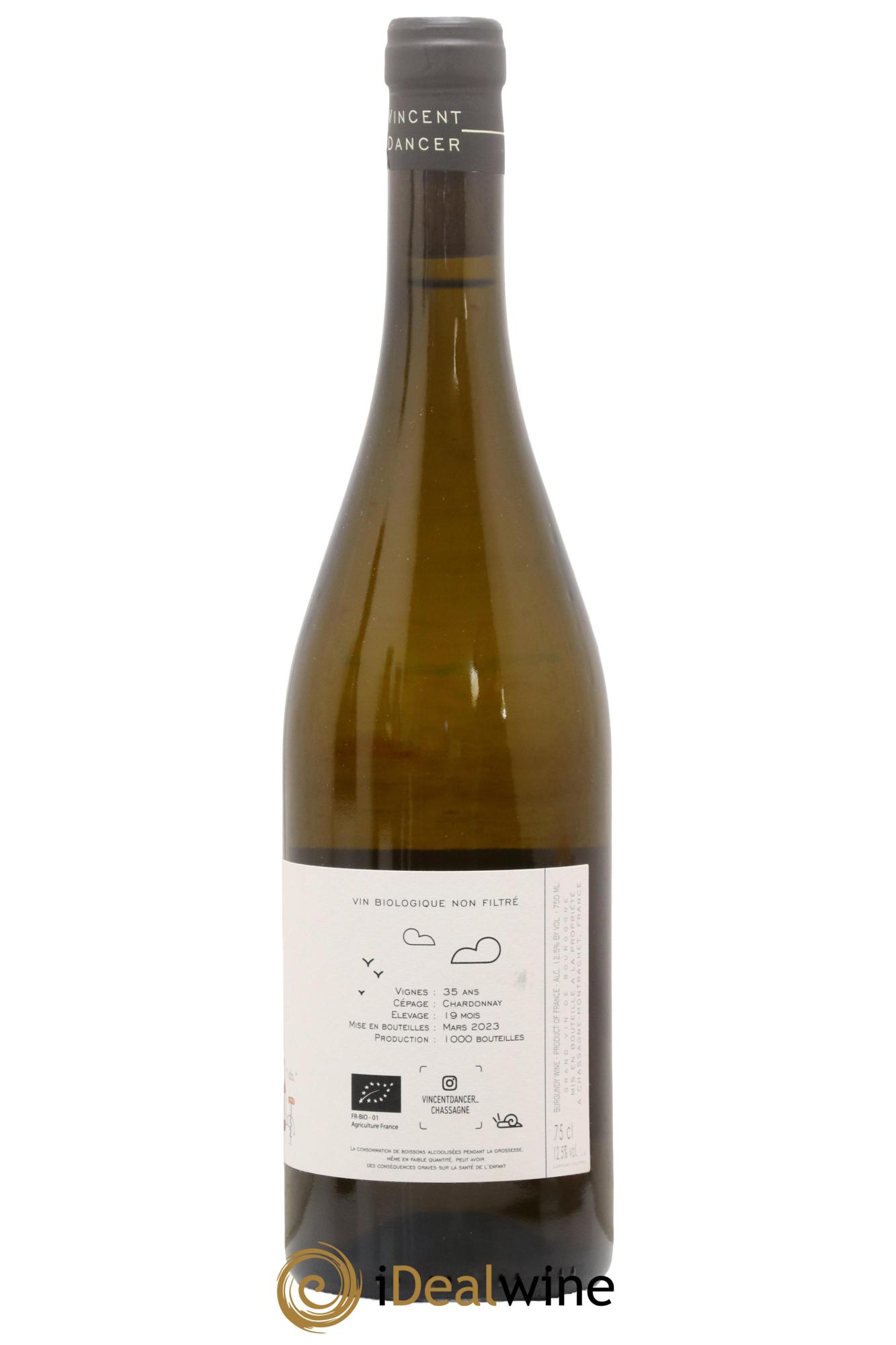 Meursault Les Corbins Vincent Dancer 2021 - Lot of 1 bottle - 1