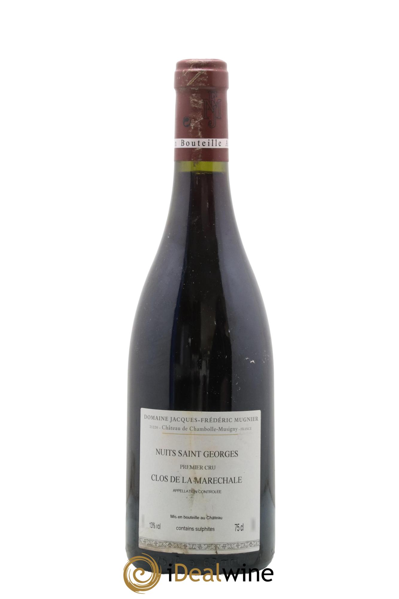 Nuits-Saint-Georges 1er Cru Clos de La Maréchale Jacques-Frédéric Mugnier 2012 - Posten von 1 Flasche - 1