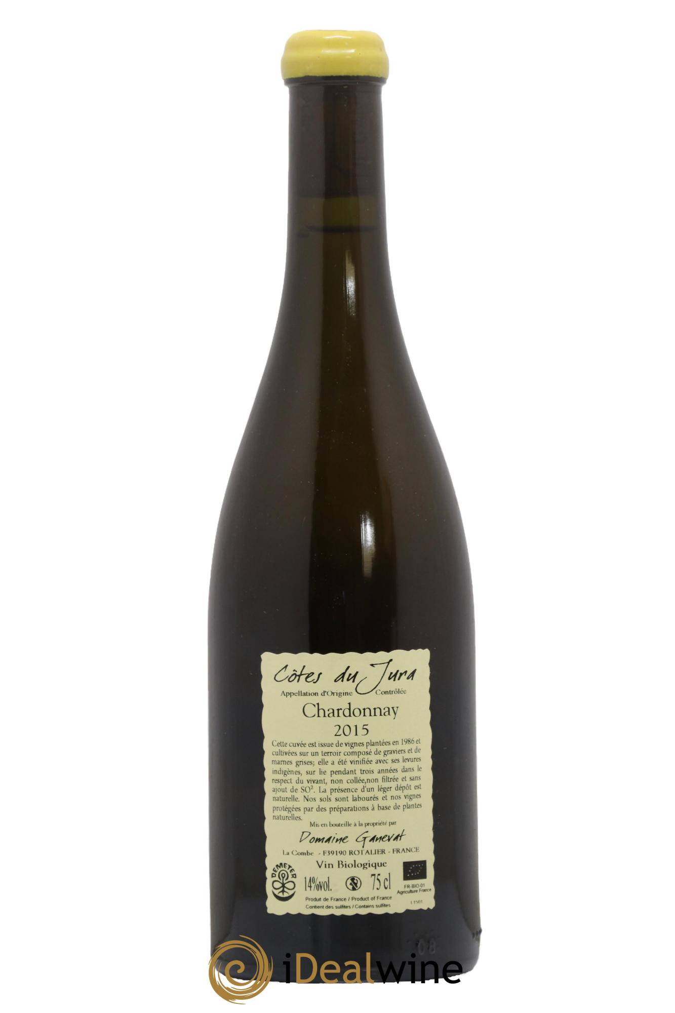 Côtes du Jura Cuvée Florine Jean-François Ganevat (Domaine) 2015 - Lot de 1 bouteille - 1