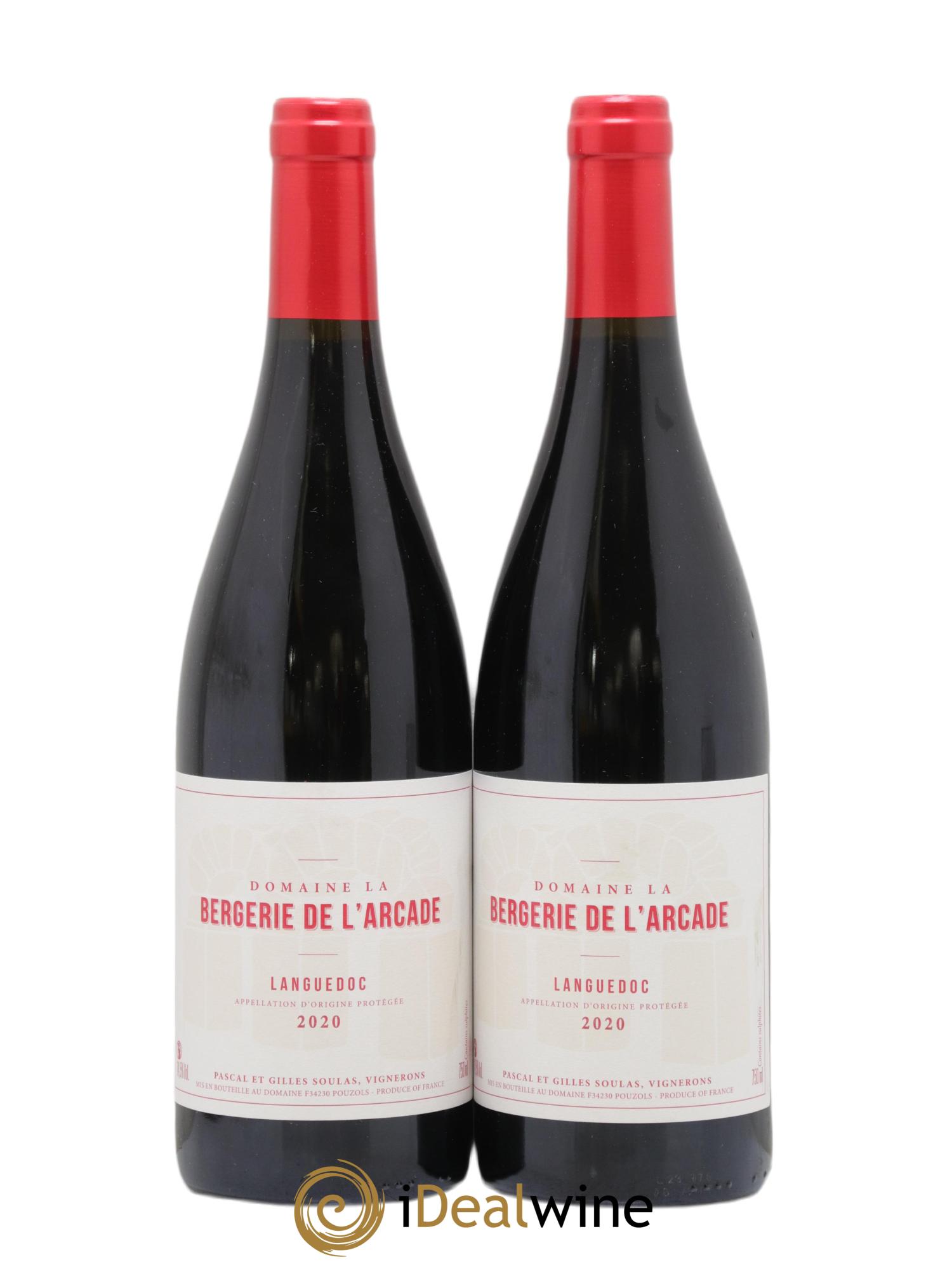 Languedoc La Bergerie de l'Arcade (Domaine) 2020 - Lot of 2 bottles - 0