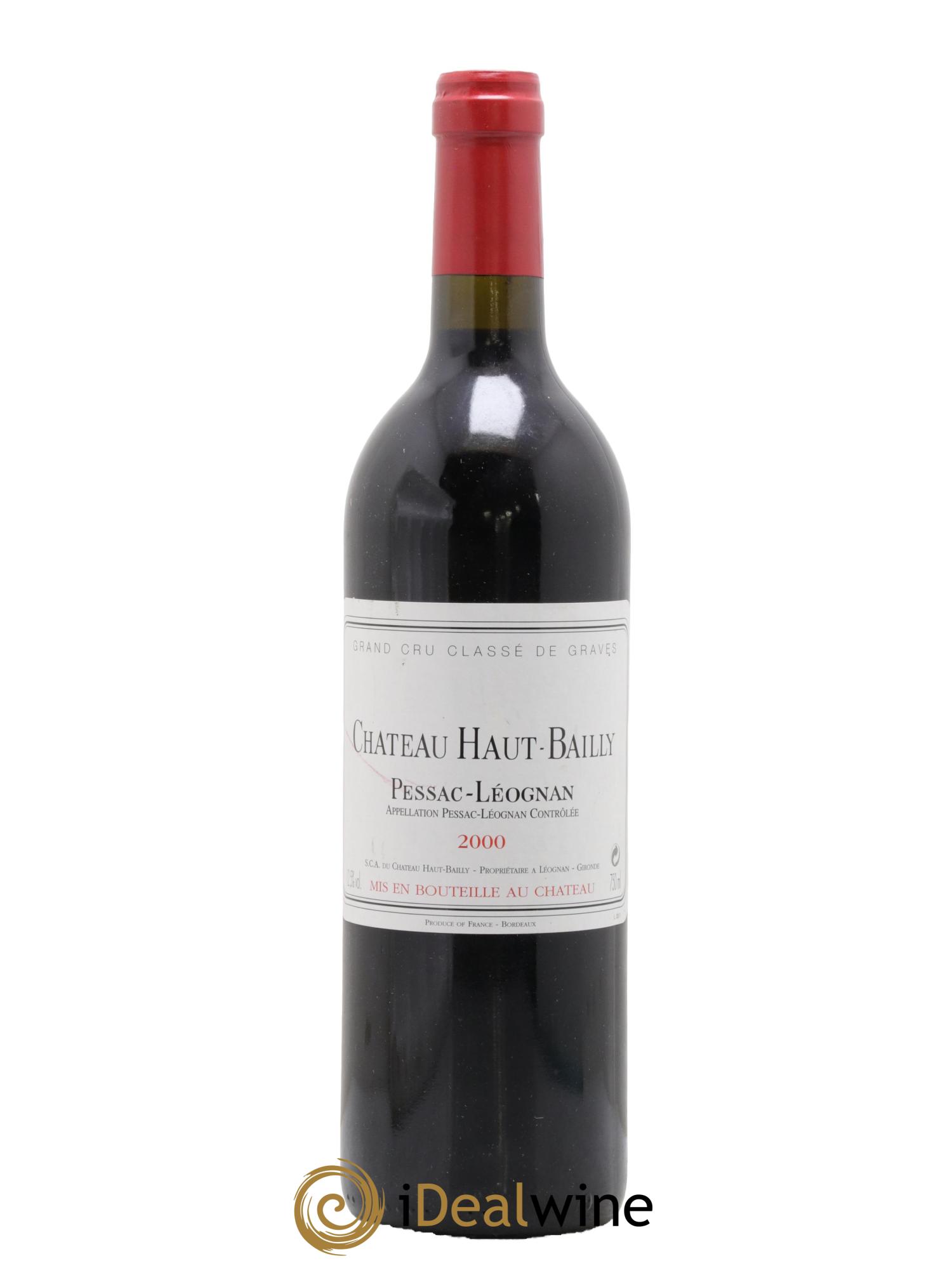 Château Haut-Bailly Cru Classé de Graves 2000 - Lot of 1 bottle - 0