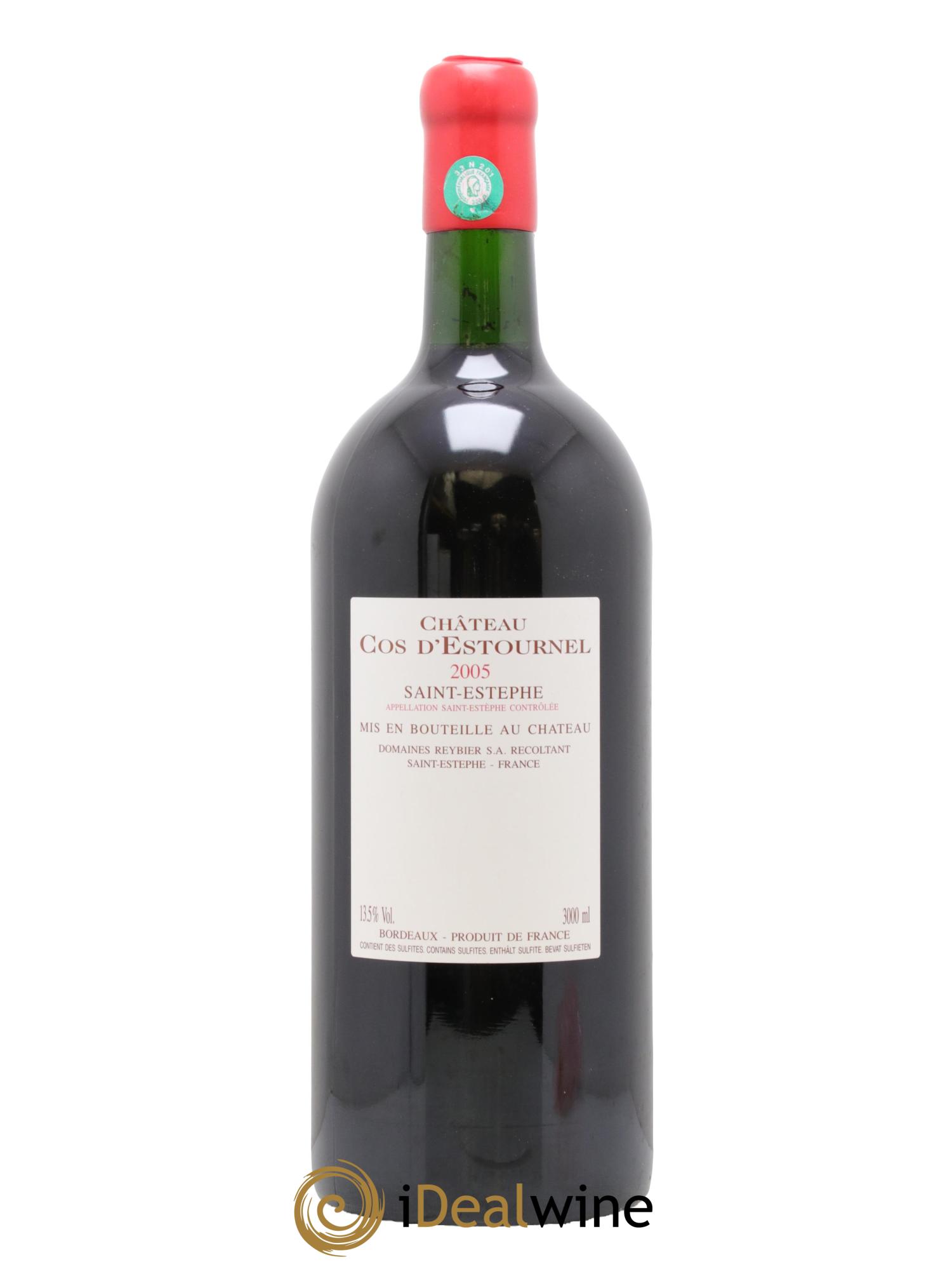 Cos d'Estournel 2ème Grand Cru Classé 2005 - Lot de 1 double magnum - 1