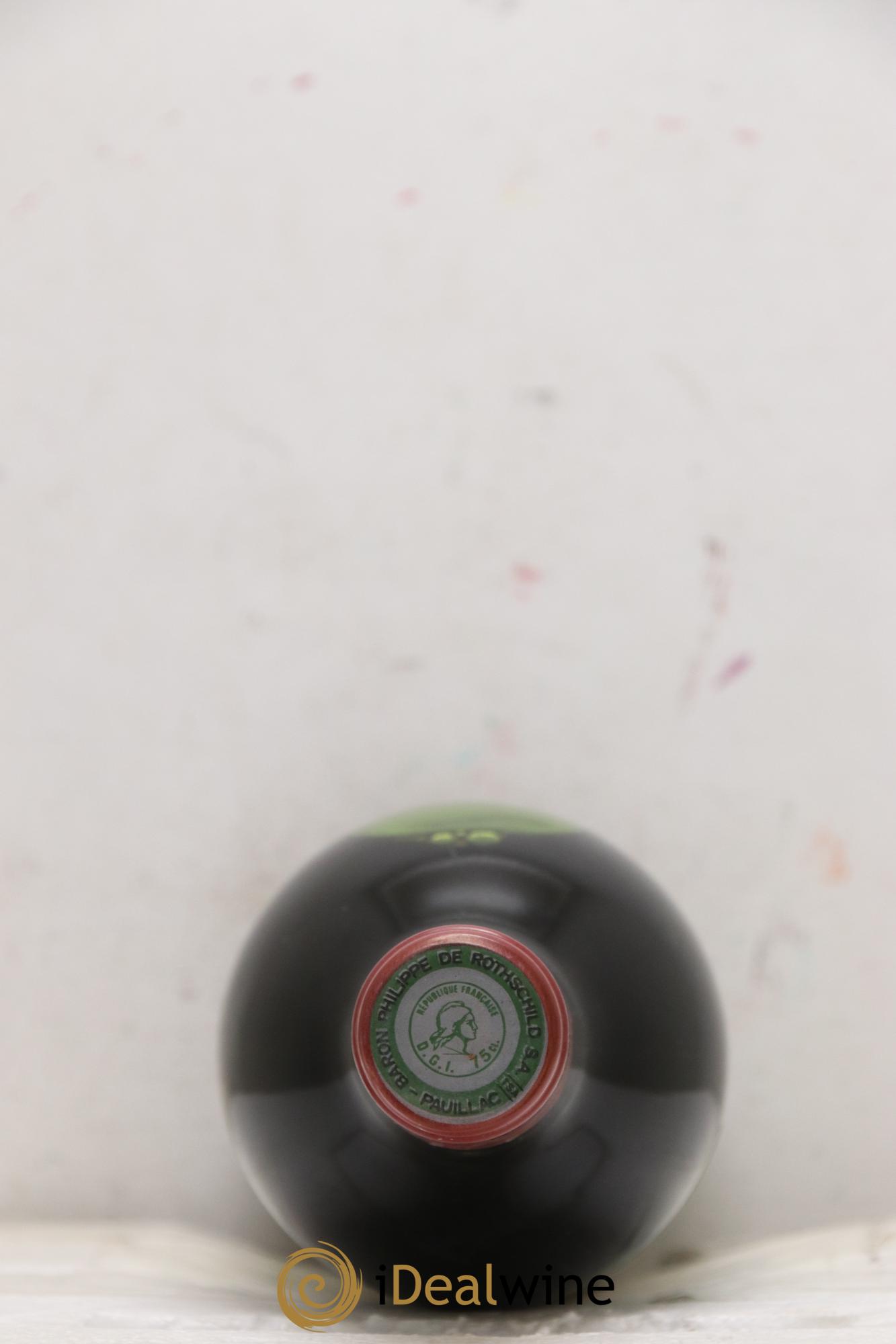 Château Mouton Rothschild 1er Grand Cru Classé 1982 - Lot de 2 bouteilles - 1