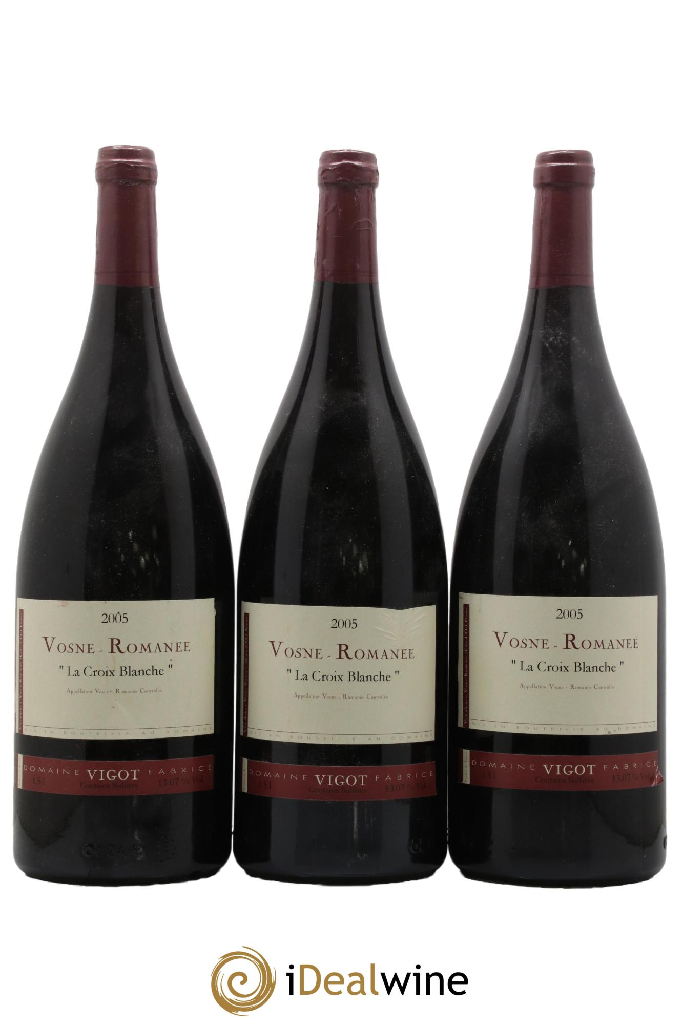 Vosne-Romanée Le Pré De La Folie Fabrice Vigot 2005 - Lot de 3 magnums - 1