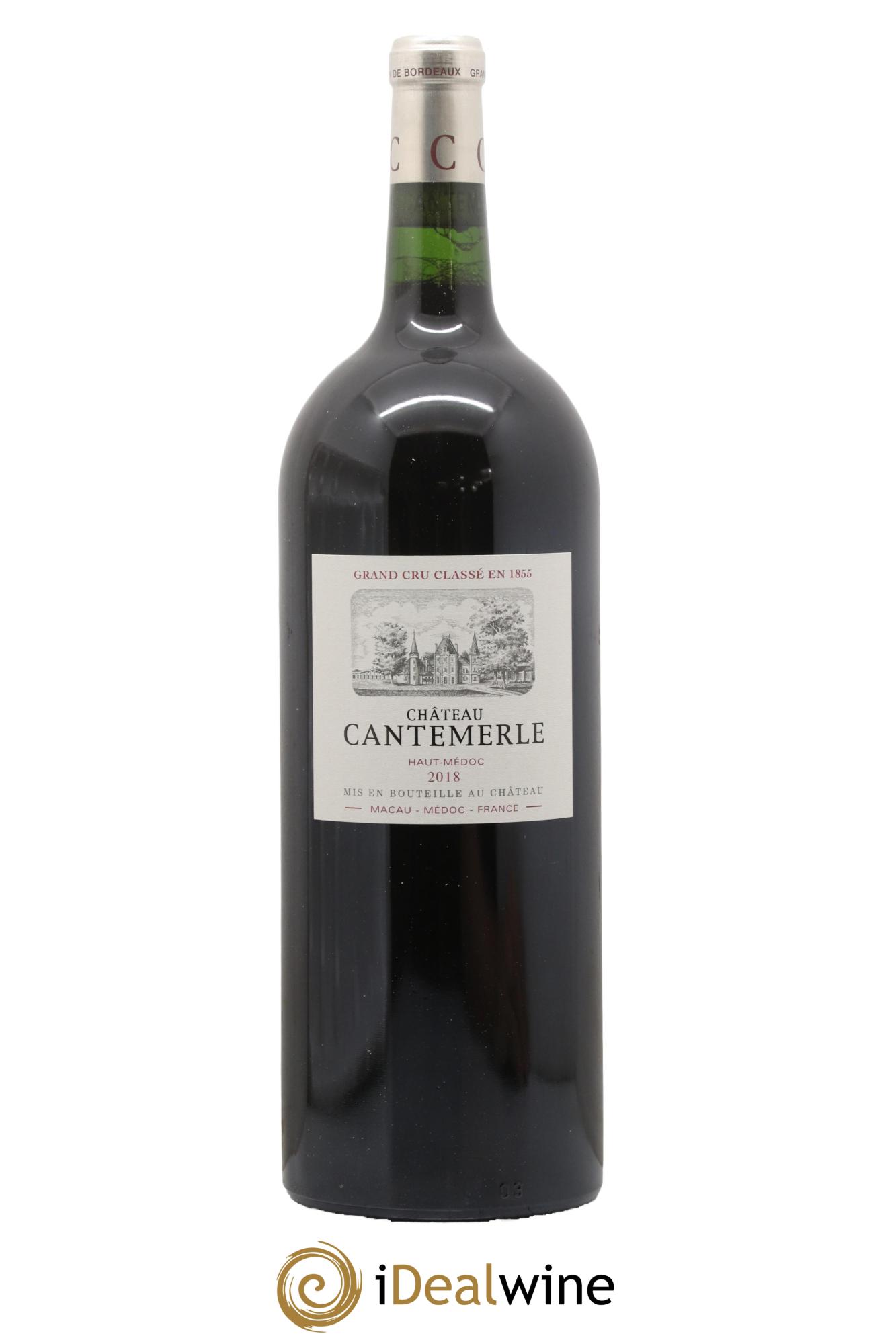 Château Cantemerle 5ème Grand Cru Classé 2018 - Lot de 1 magnum - 0