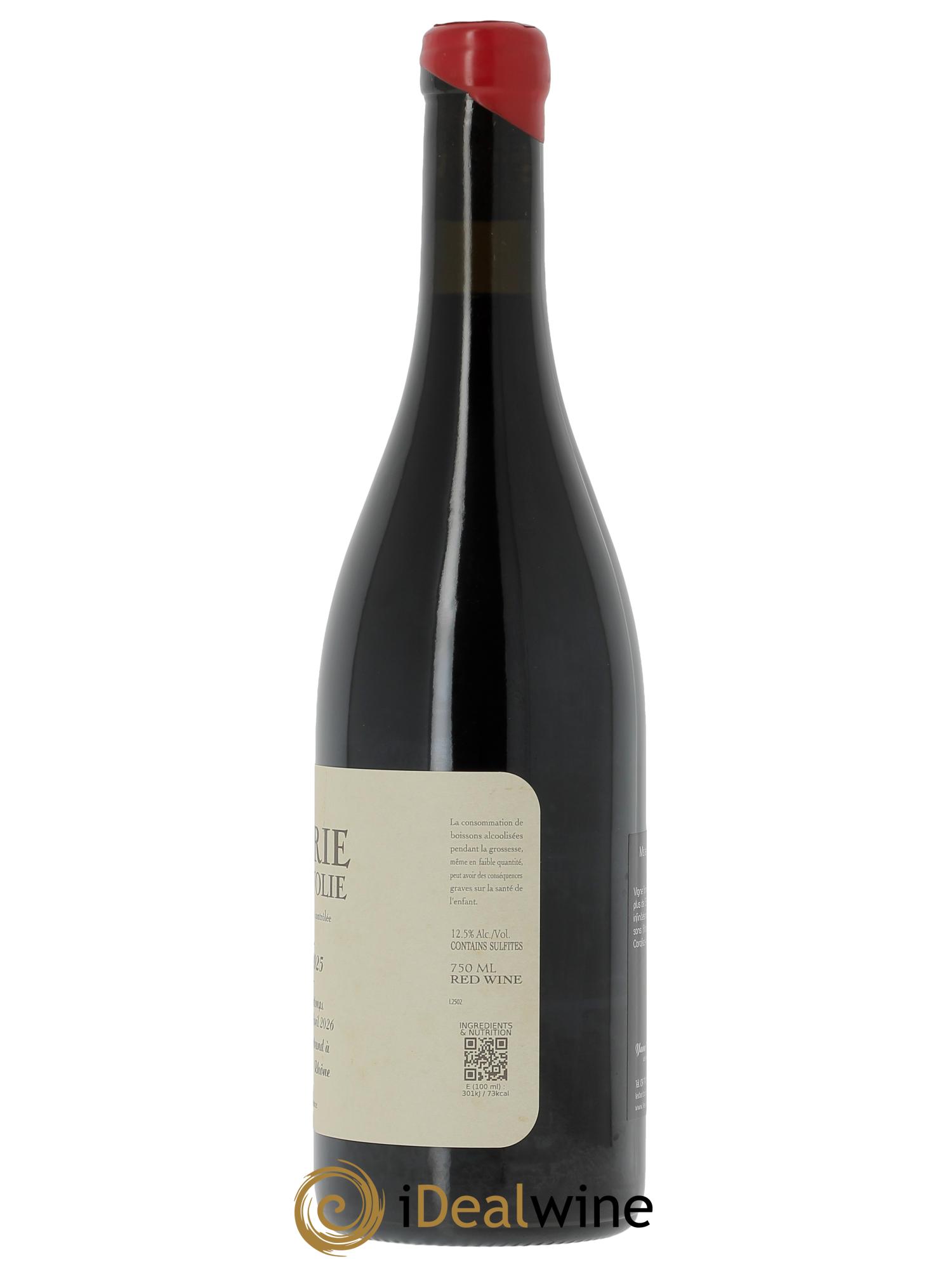 Fleurie Coup d'Folie Yann Bertrand 2025 - Lot de 1 bouteille - 1