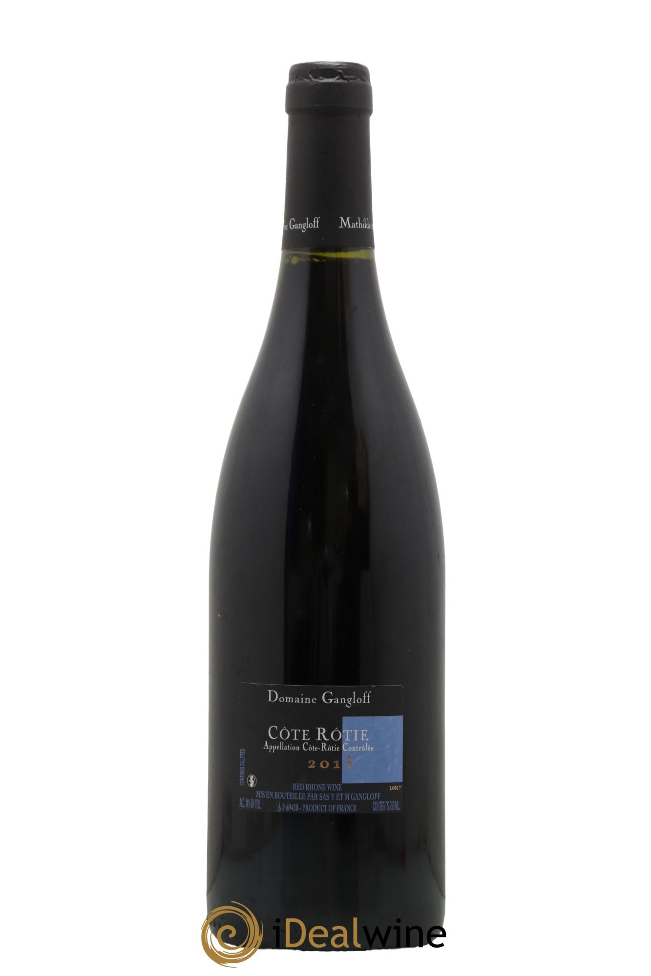 Côte-Rôtie La Barbarine Gangloff (Domaine) 2015 - Lot de 1 bouteille - 1