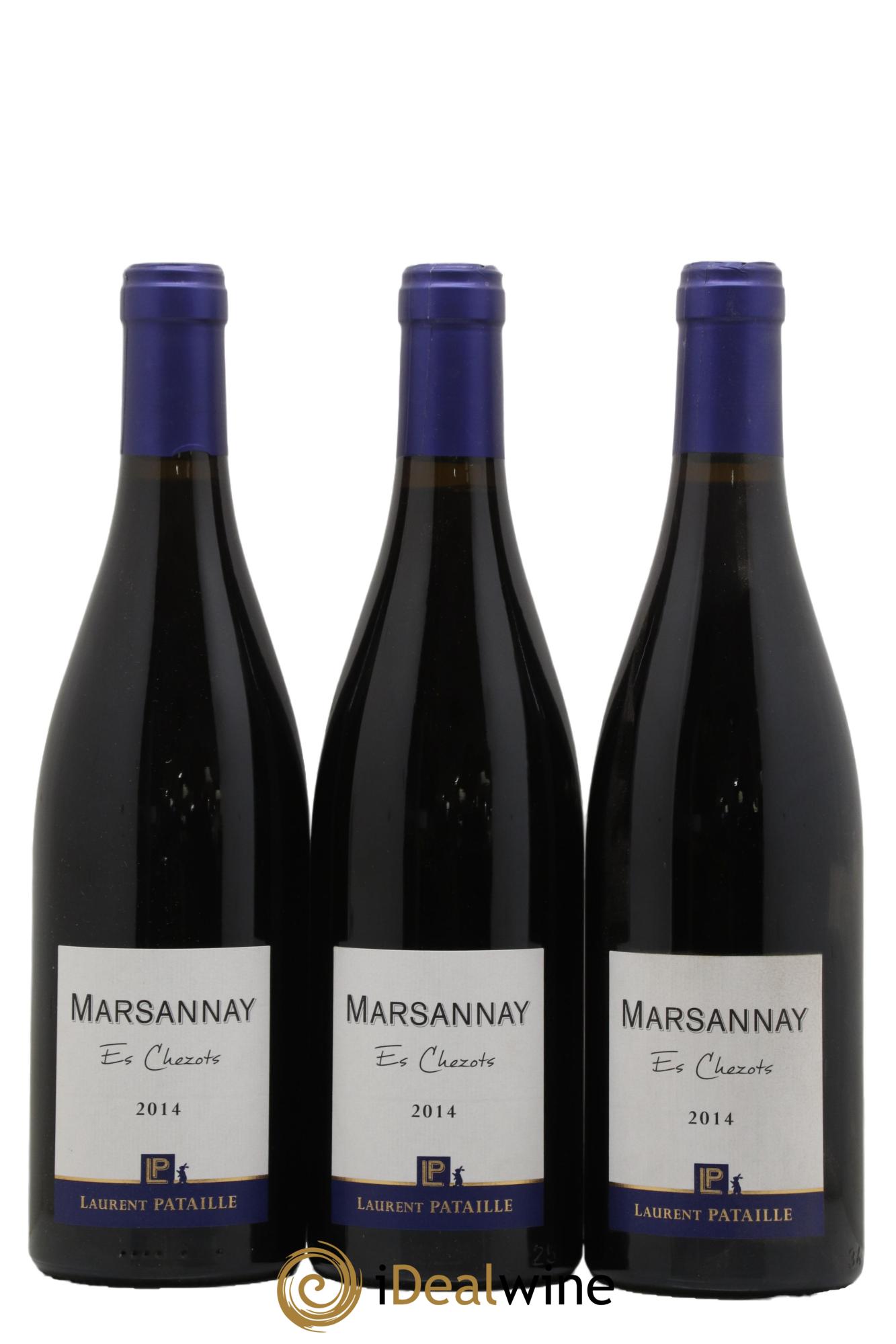 Marsannay Es Chezots Laurent Pataille 2014 - Lot de 3 bouteilles - 0