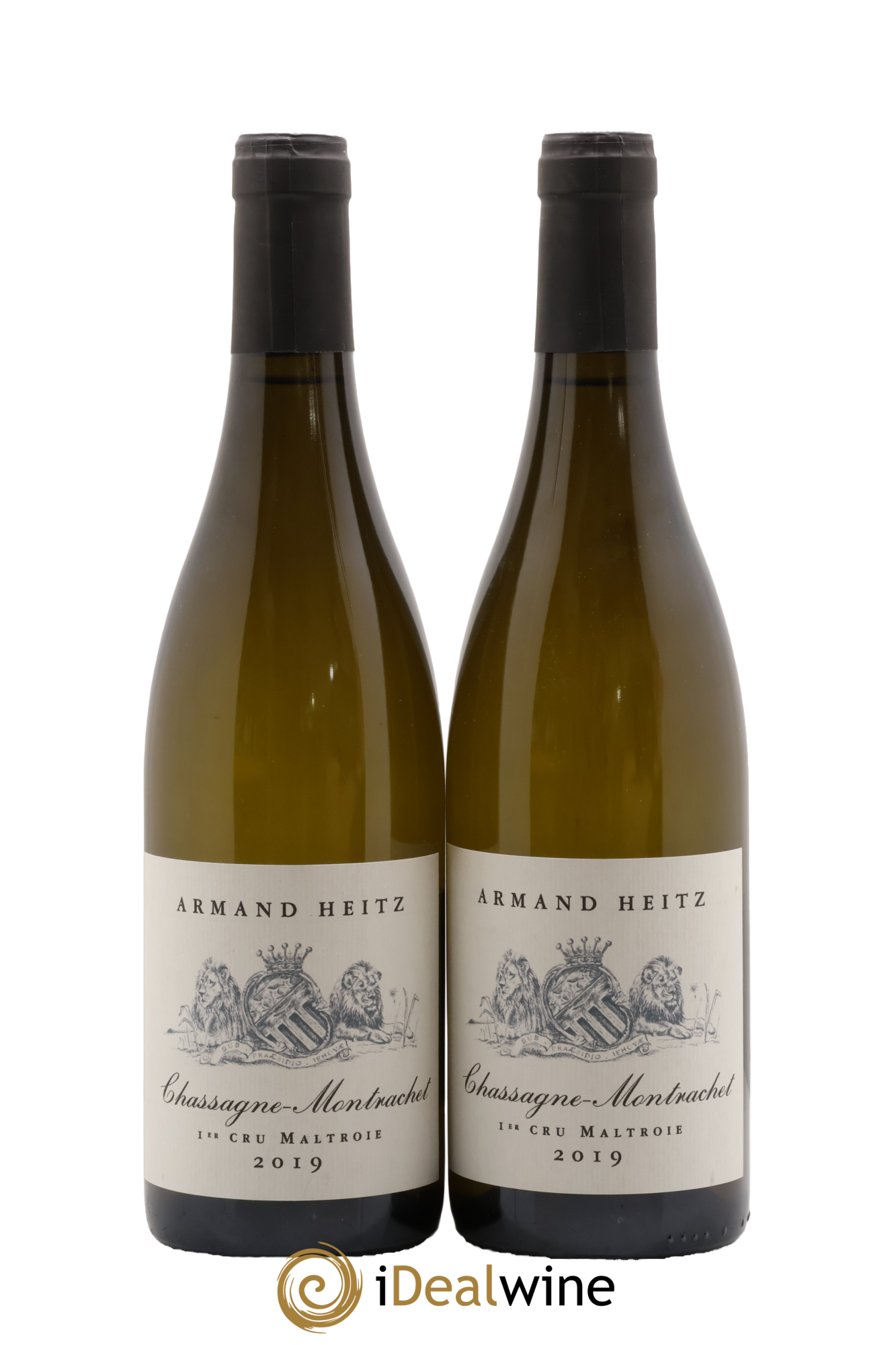 Chassagne-Montrachet 1er Cru La Maltroie Armand Heitz 2019 - Lot de 2 bouteilles - 0