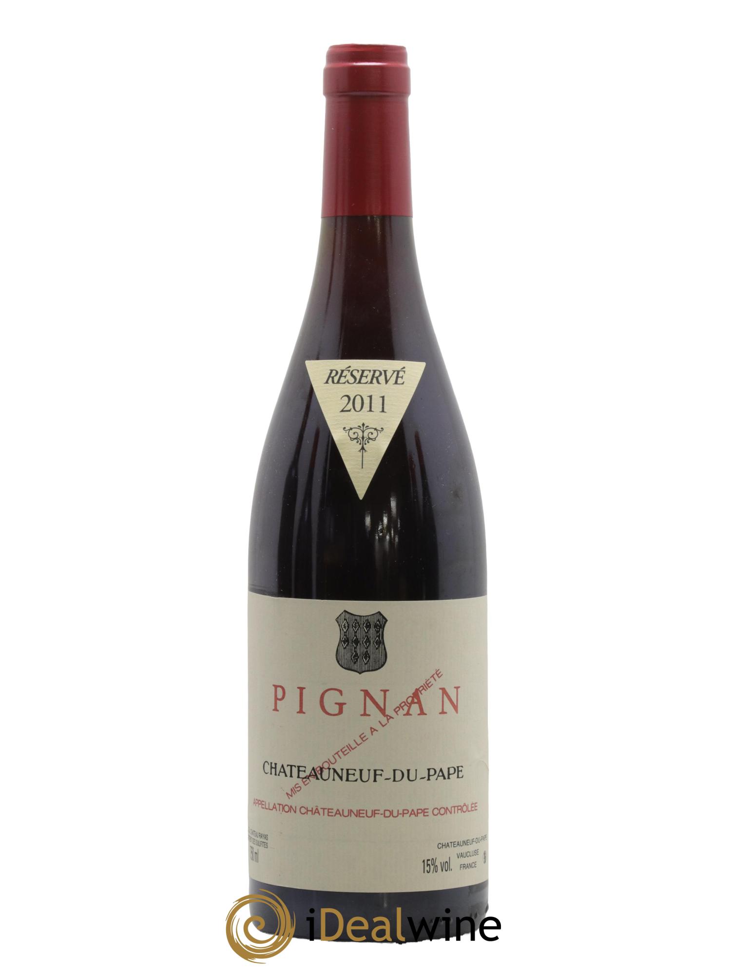 Châteauneuf-du-Pape Pignan Emmanuel Reynaud 2011 - Lot of 1 bottle - 0