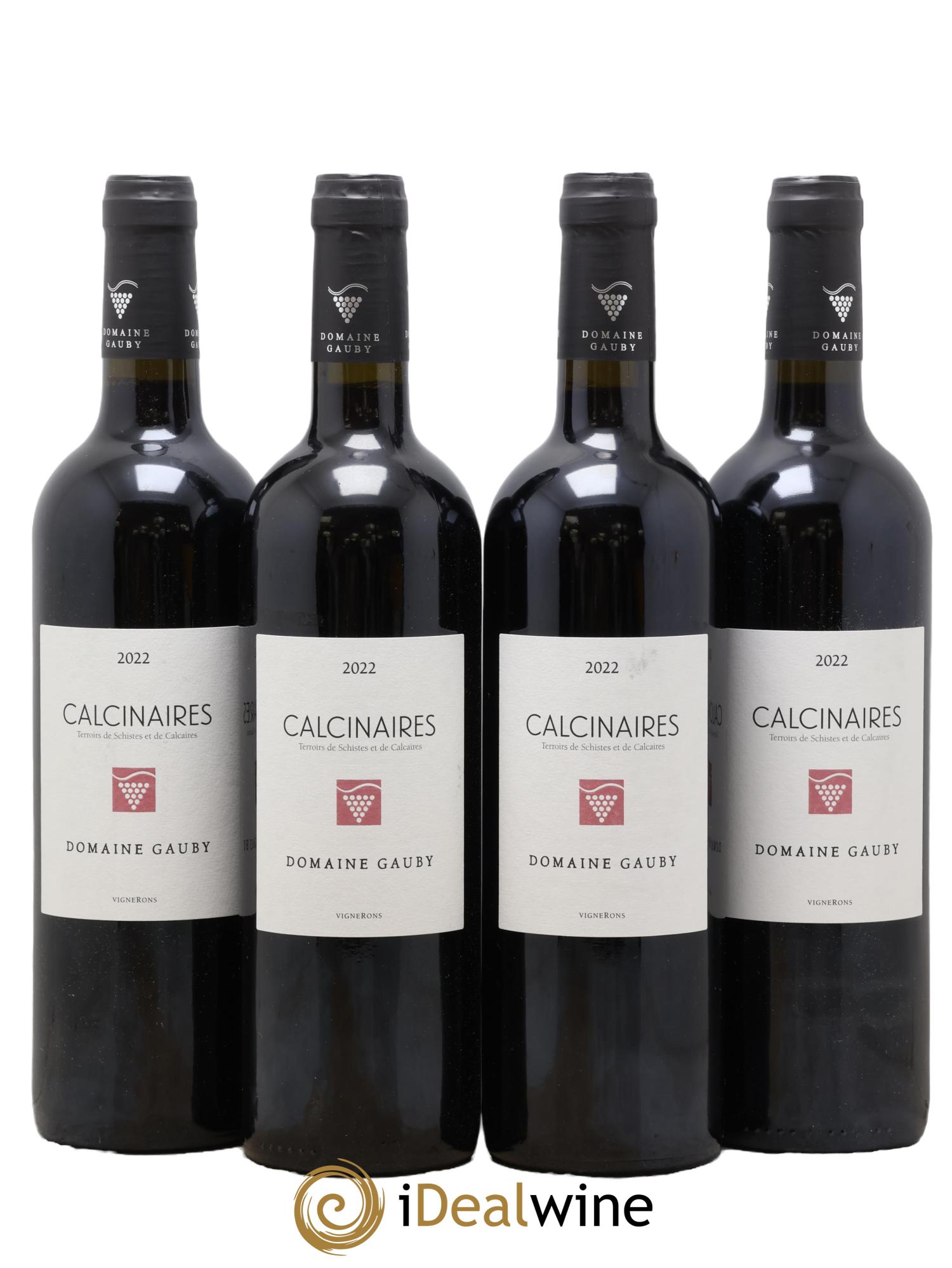 Côtes Catalanes Les Calcinaires Gauby (Domaine) 2022 - Lot de 4 bouteilles - 0
