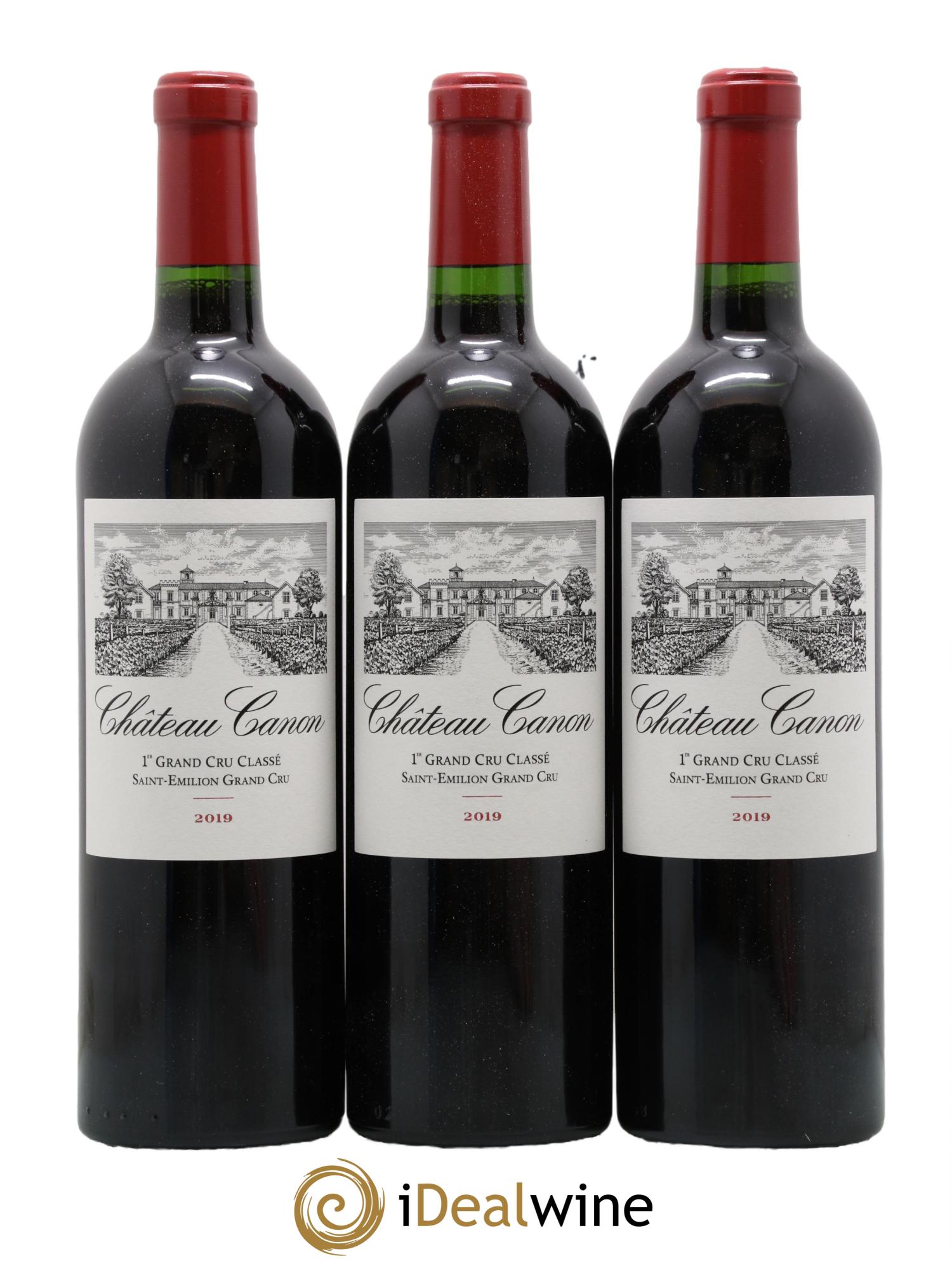 Château Canon 1er Grand Cru Classé B  2019 - Lot de 6 bouteilles - 1