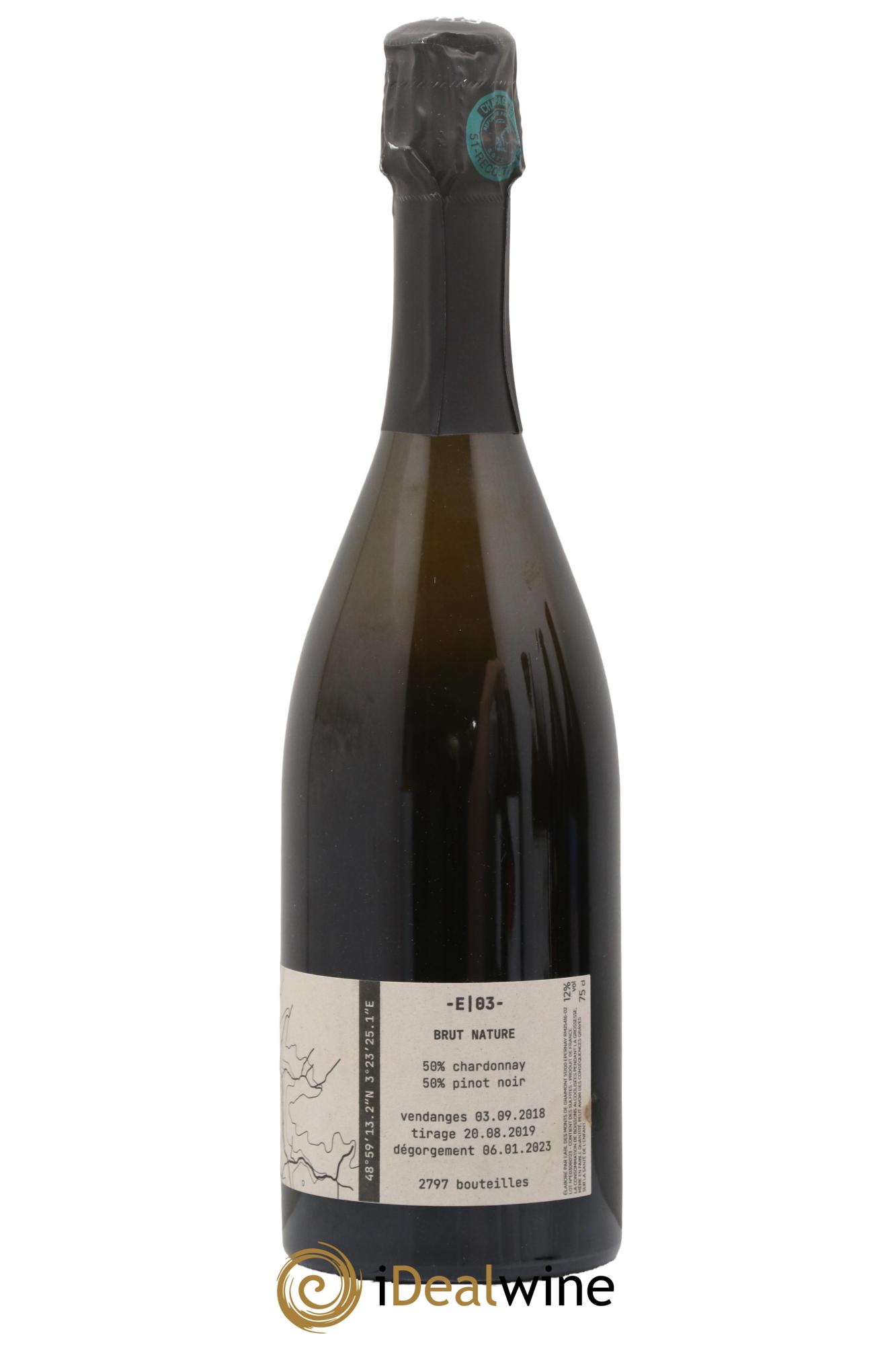 Brut Nature Exploration 03 Tom Gauditiabois 2018 - Lot de 1 bouteille - 2