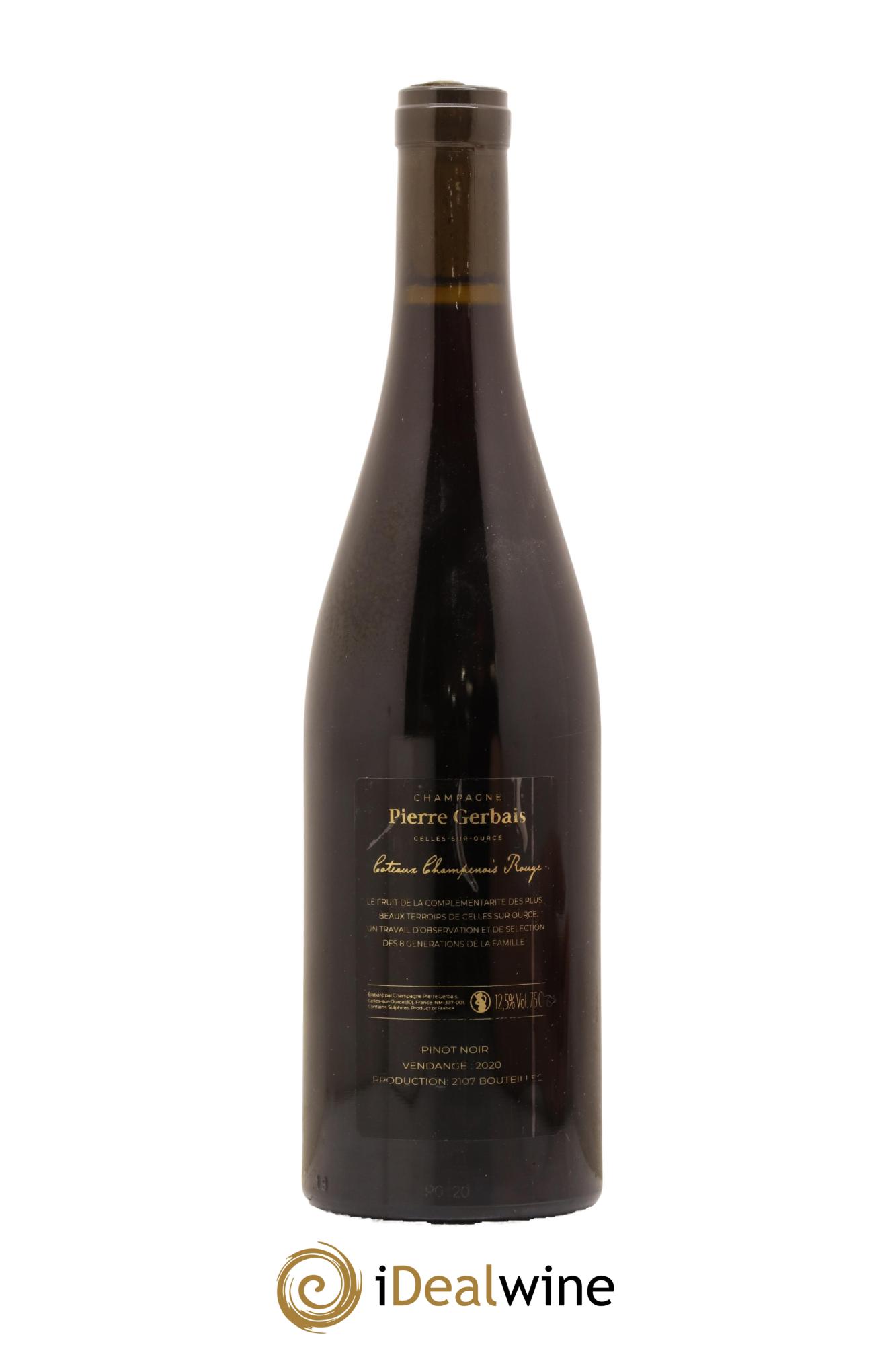 Coteaux Champenois Pierre Gerbais 2020 - Lot de 1 bouteille - 1
