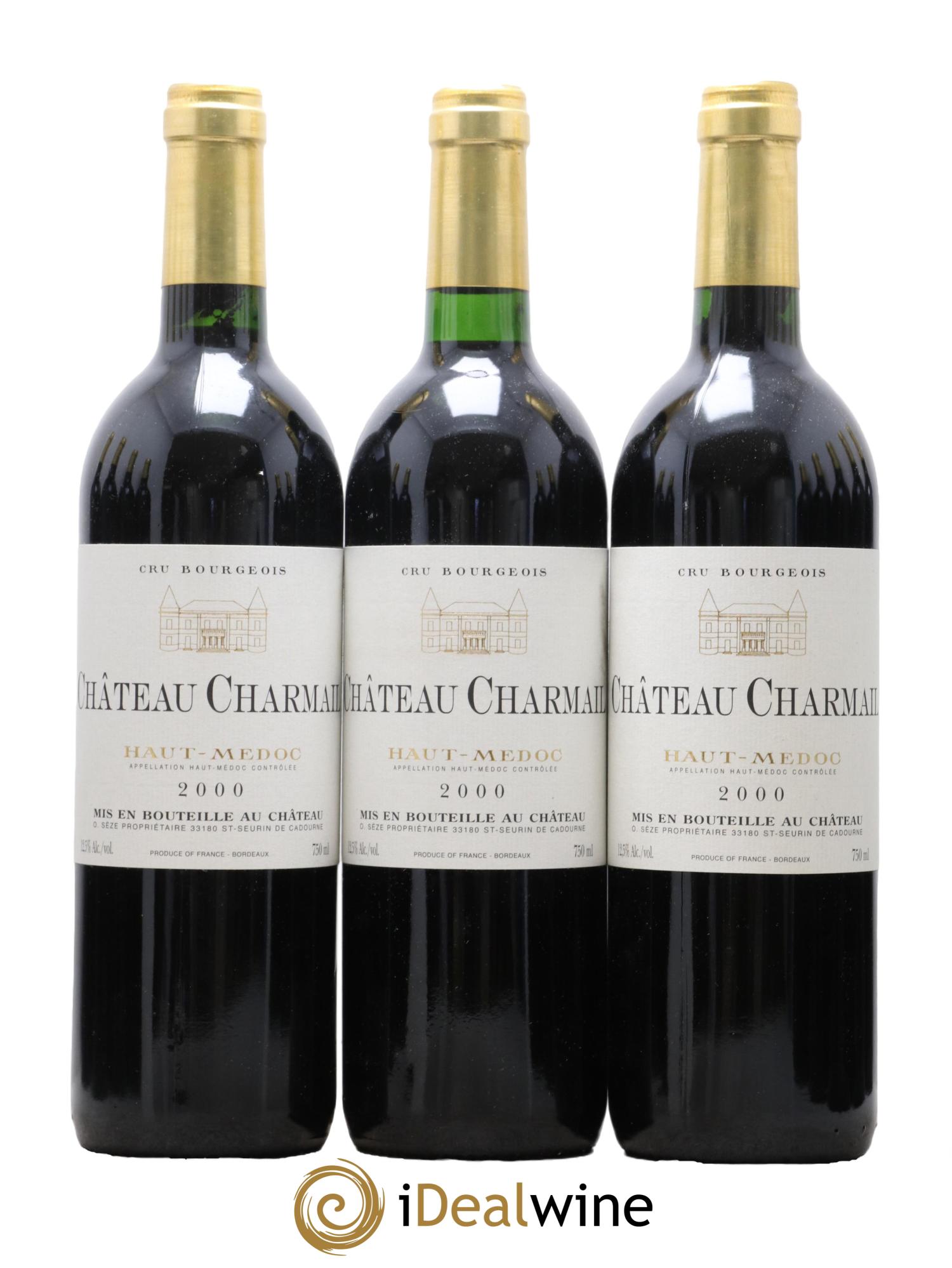 Château Charmail Cru Bourgeois 2000 - Lotto di 12 bottiglie - 1