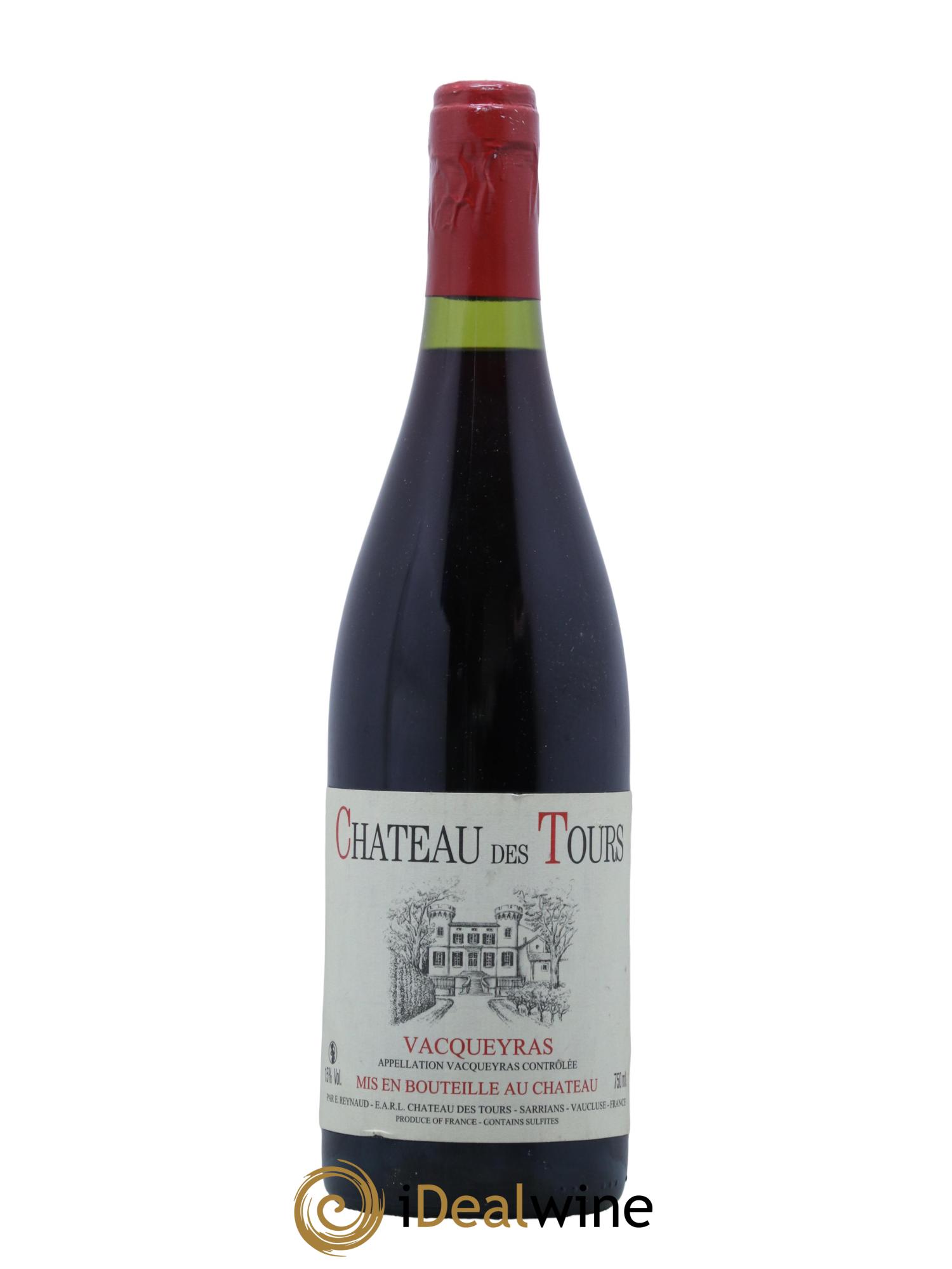 Vacqueyras Château des Tours Emmanuel Reynaud 2009 - Lot de 1 bouteille - 0
