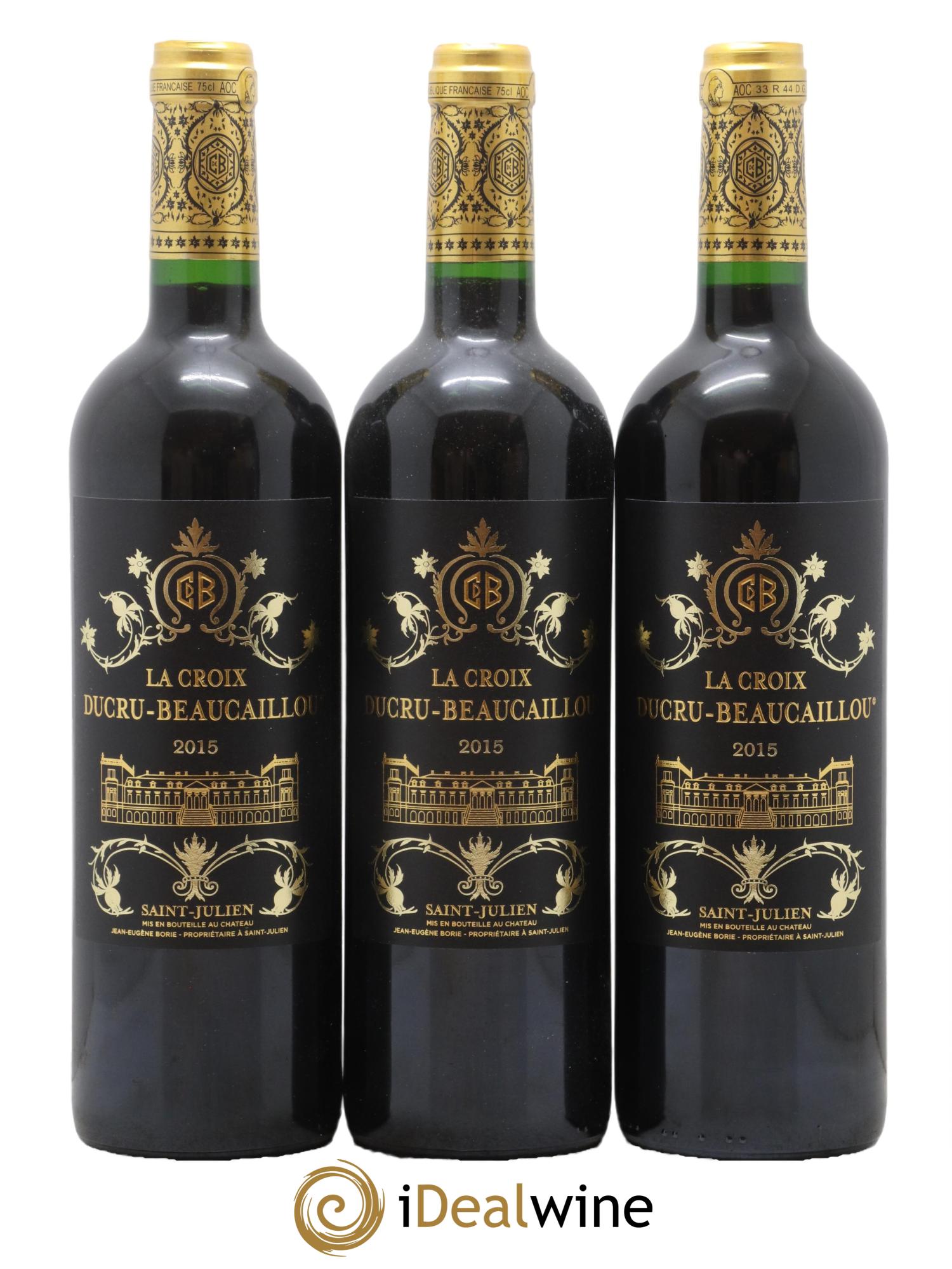 La Croix de Beaucaillou Second Vin 2015 - Posten von 6 Flaschen - 1