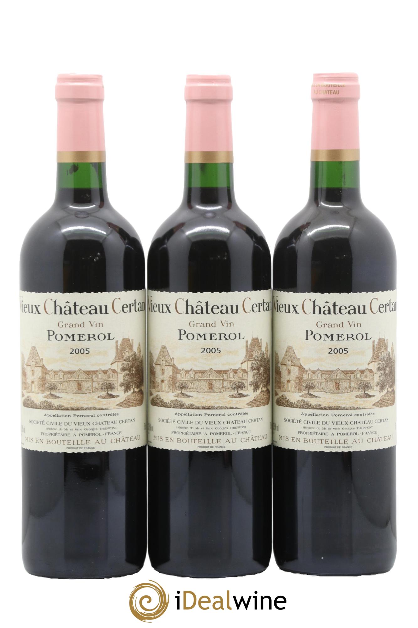 Vieux Château Certan 2005 - Posten von 6 Flaschen - 1