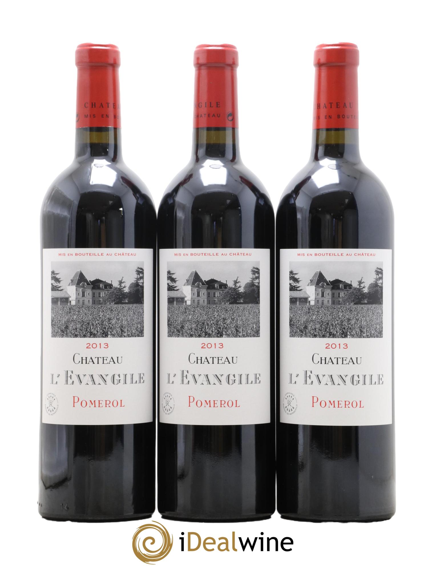 Château l' Évangile 2013 - Lot de 6 bouteilles - 2