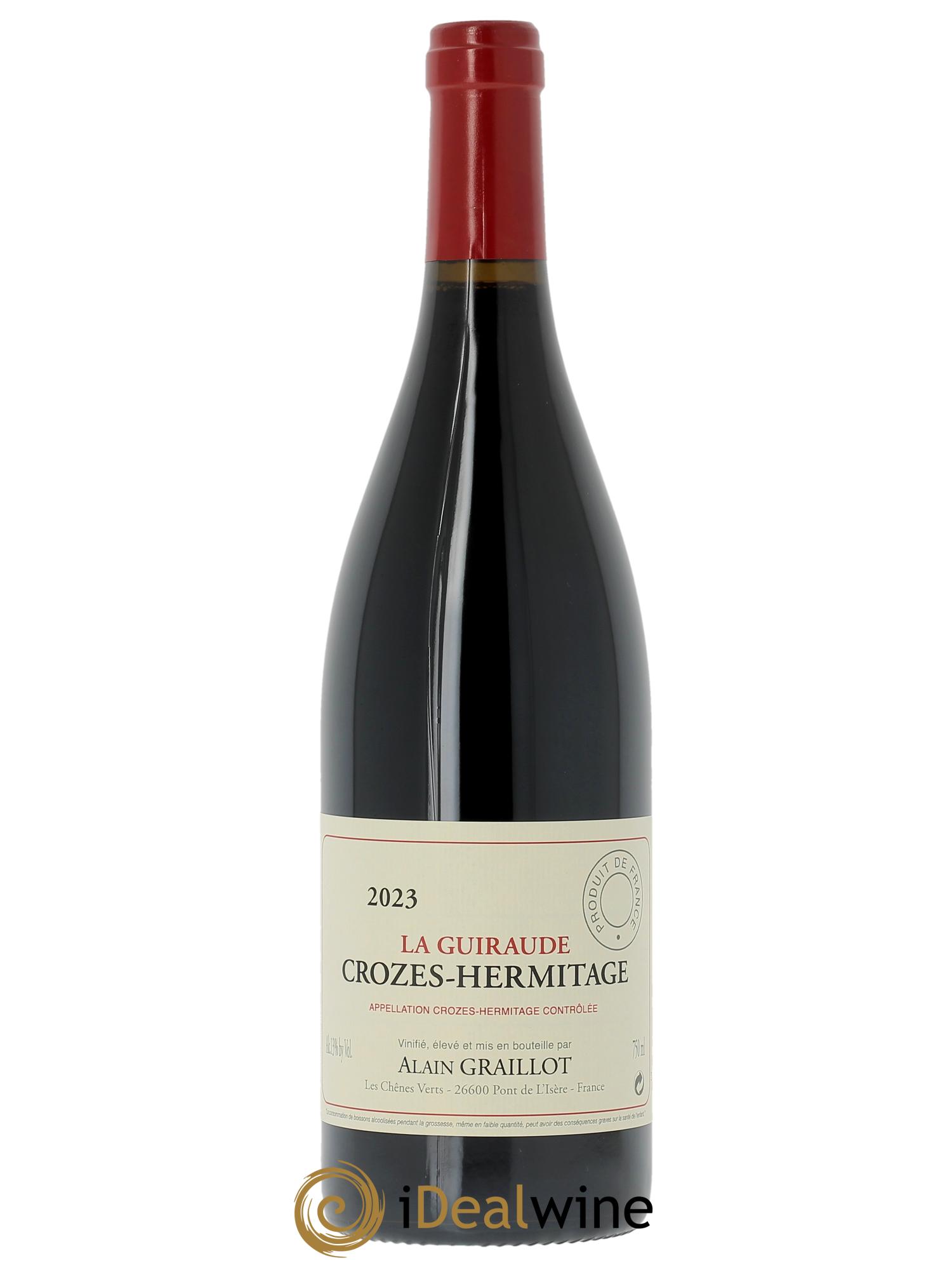 Crozes-Hermitage La Guiraude Domaine Graillot 2023 - Posten von 1 Flasche - 0