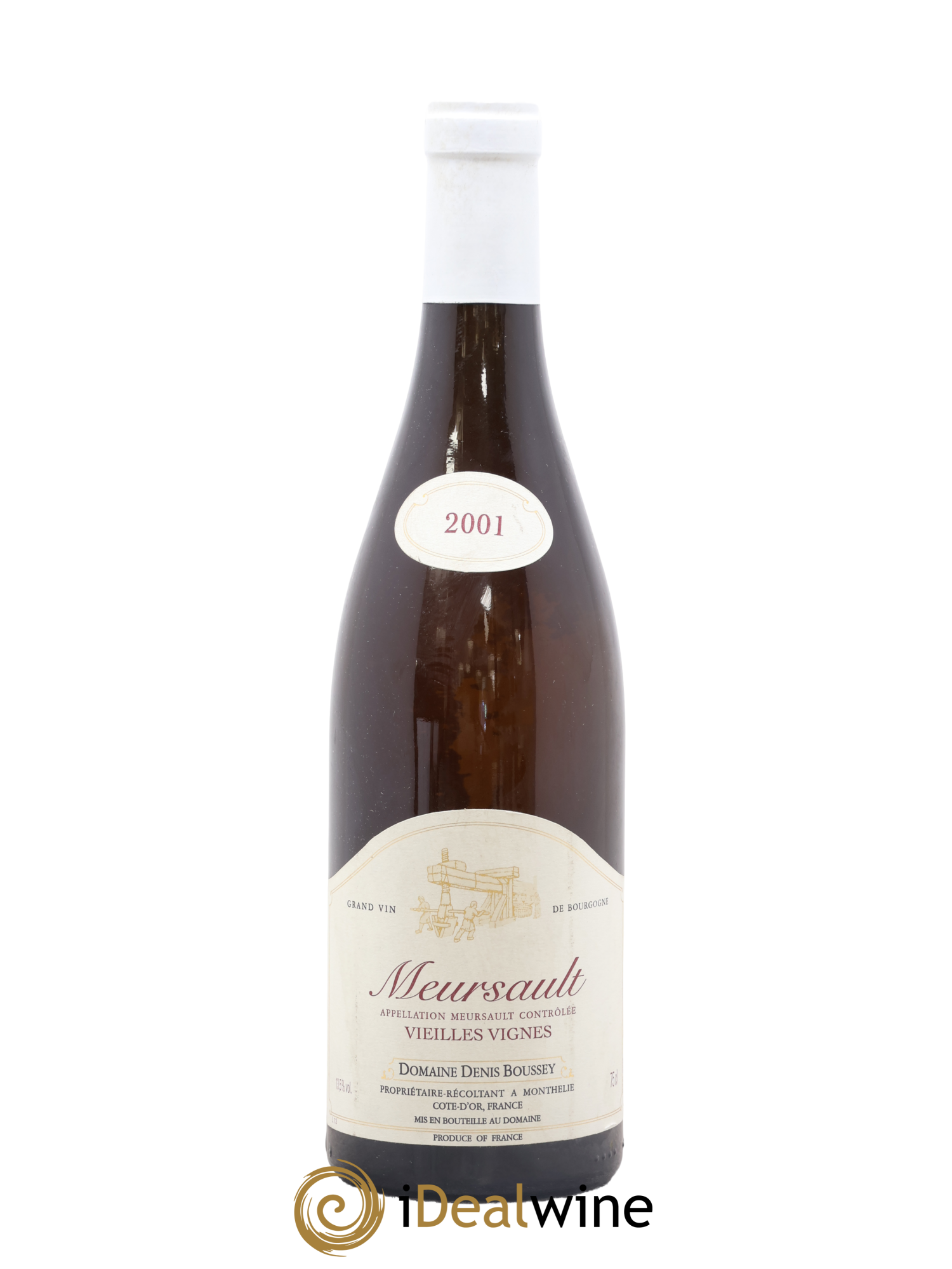 Meursault Vieilles Vignes Domaine Denis Boussey 2001 - Lot de 1 bouteille - 0
