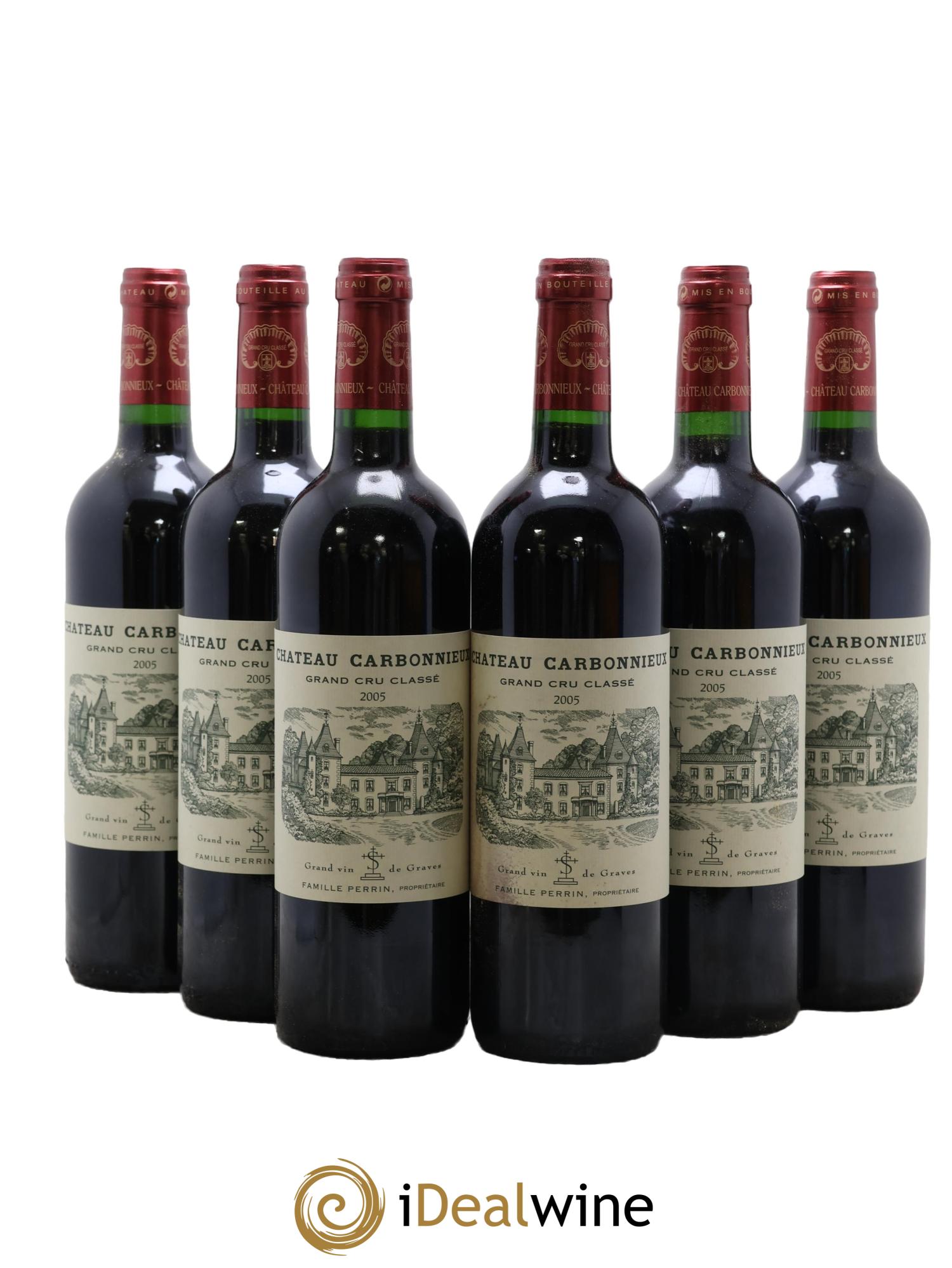 Château Carbonnieux Cru Classé de Graves 2005 - Lotto di 6 bottiglie - 0