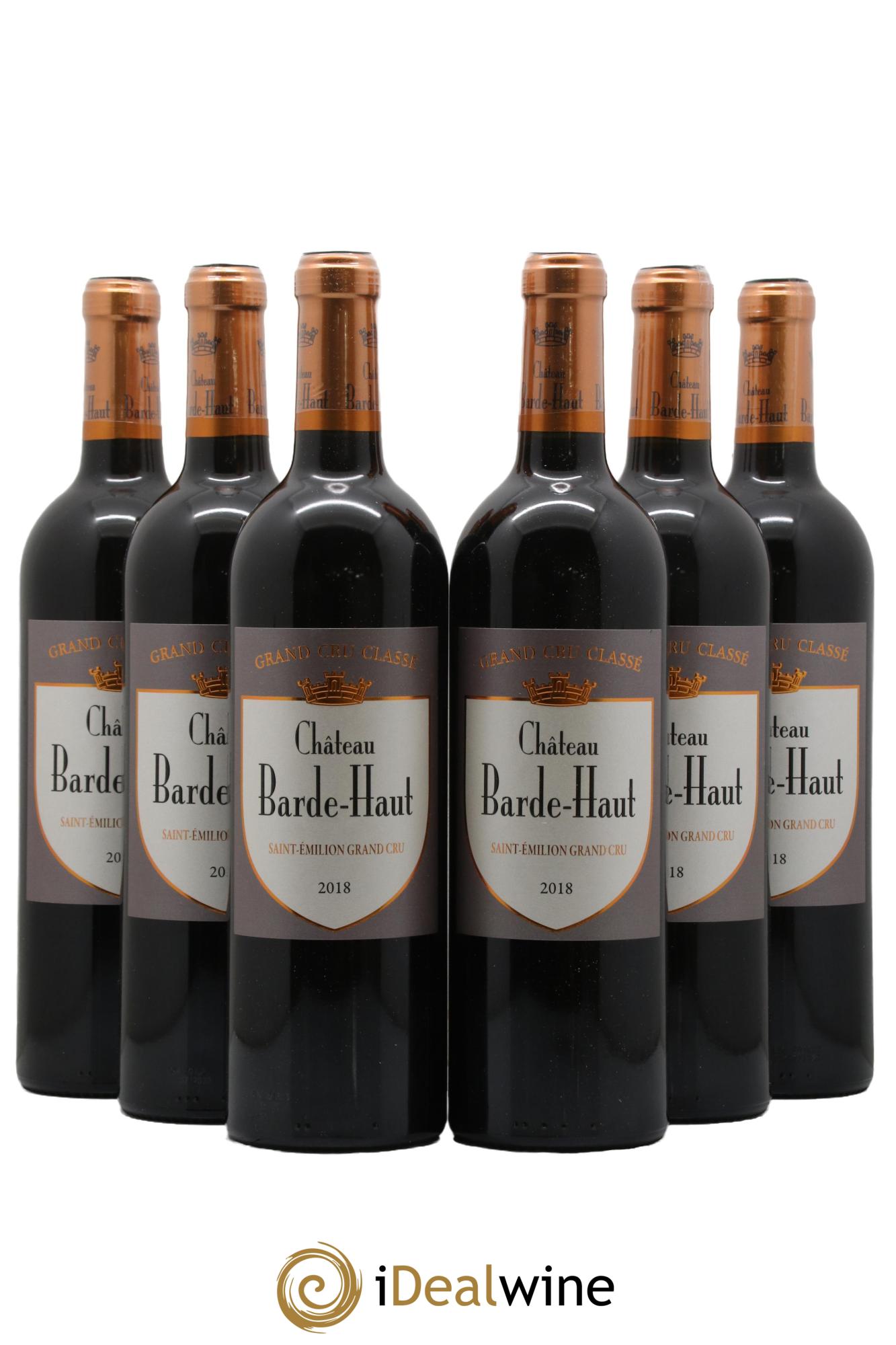 Château Barde Haut Grand Cru Classé 2018 - Lot of 6 bottles - 0