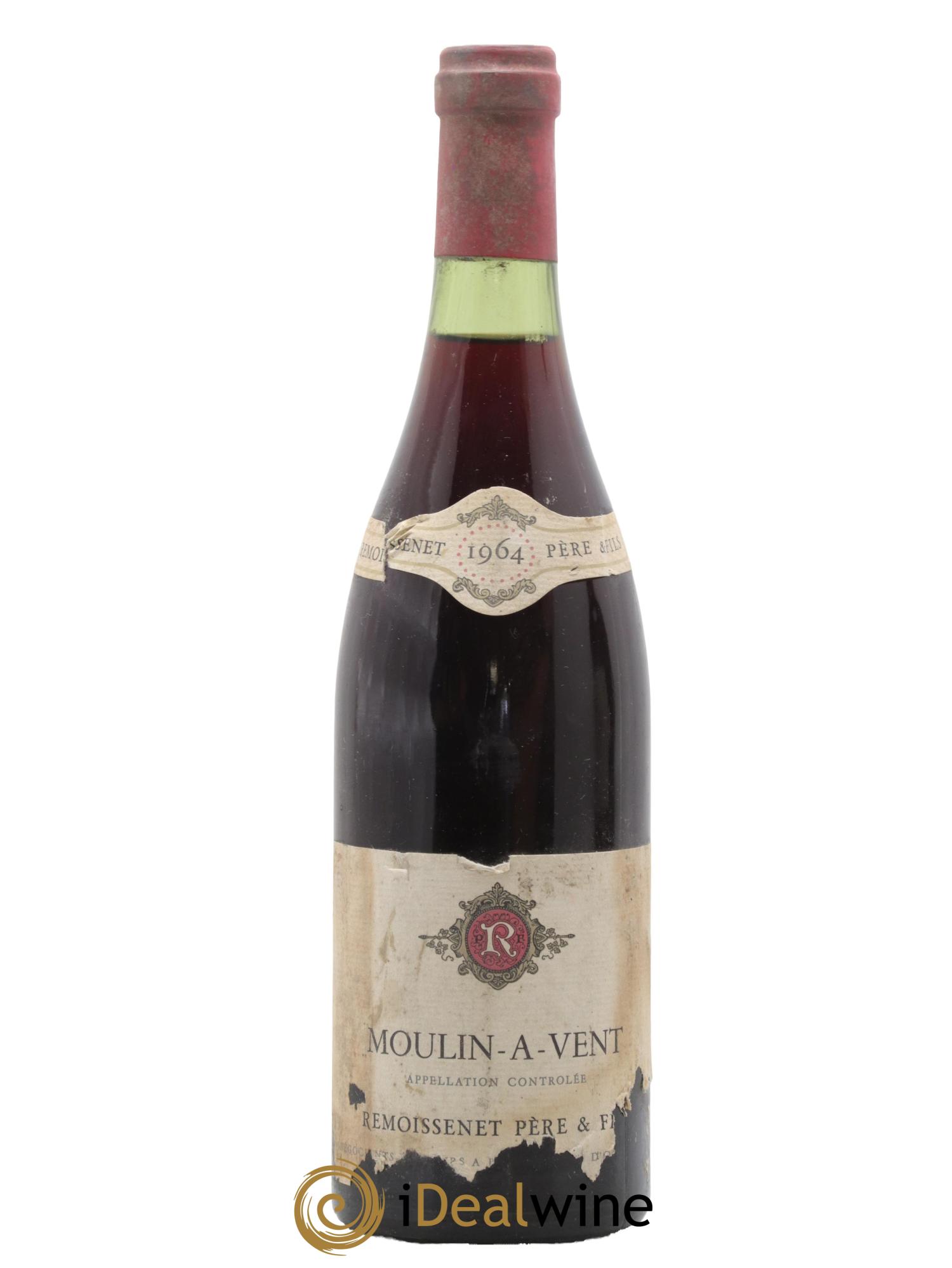 Moulin-à-Vent Remoissenet 1964 - Lot de 1 bouteille - 0