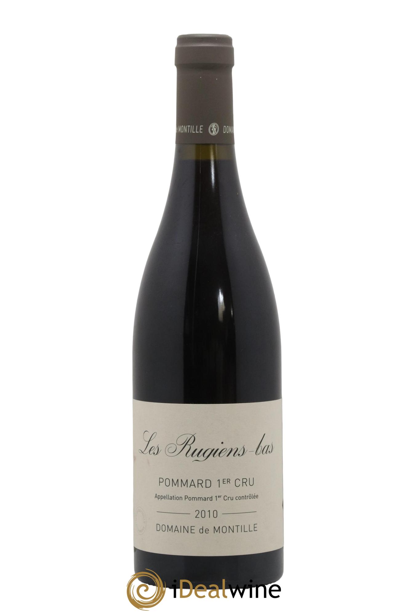 Pommard 1er Cru Les Rugiens-bas De Montille (Domaine) 2010 - Lot de 1 bouteille - 0