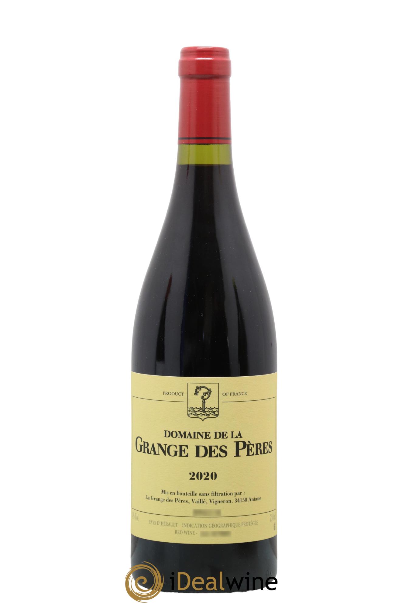 Pays d'Hérault Grange des Pères Laurent Vaillé 2020 - Lot de 1 bouteille - 0