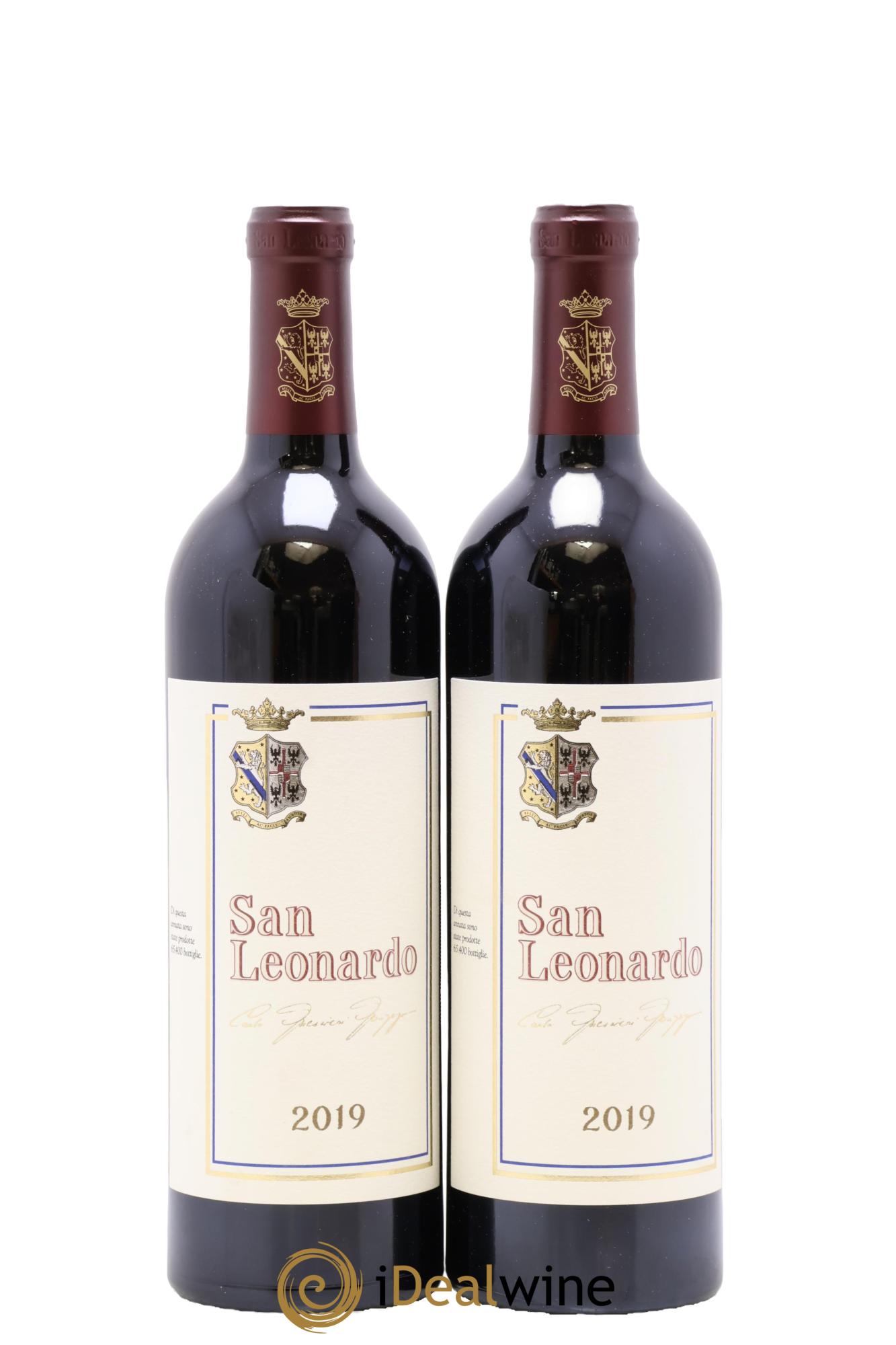IGT Vigneti delle Dolomiti San Leonardo Tenuta San Leonardo 2019 - Lot de 2 bouteilles - 0