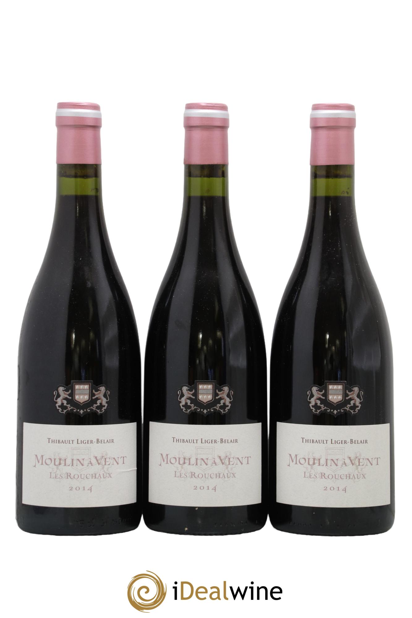 Moulin-à-Vent Les Rouchaux Thibault Liger-Belair 2014 - Lot de 3 bouteilles - 0