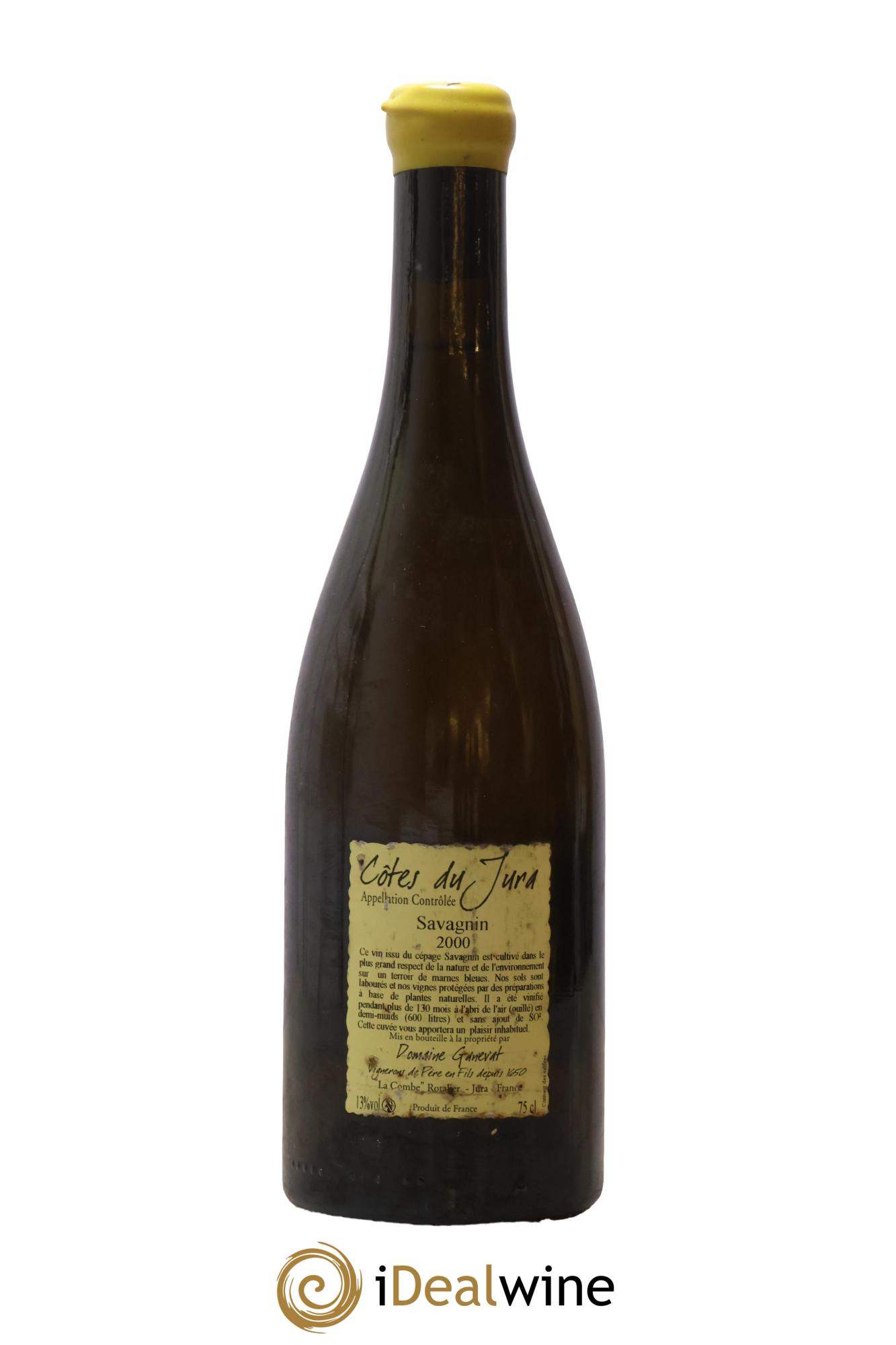 Côtes du Jura Les Vignes de mon Père Jean-François Ganevat (Domaine) 2000 - Lot de 1 bouteille - 1
