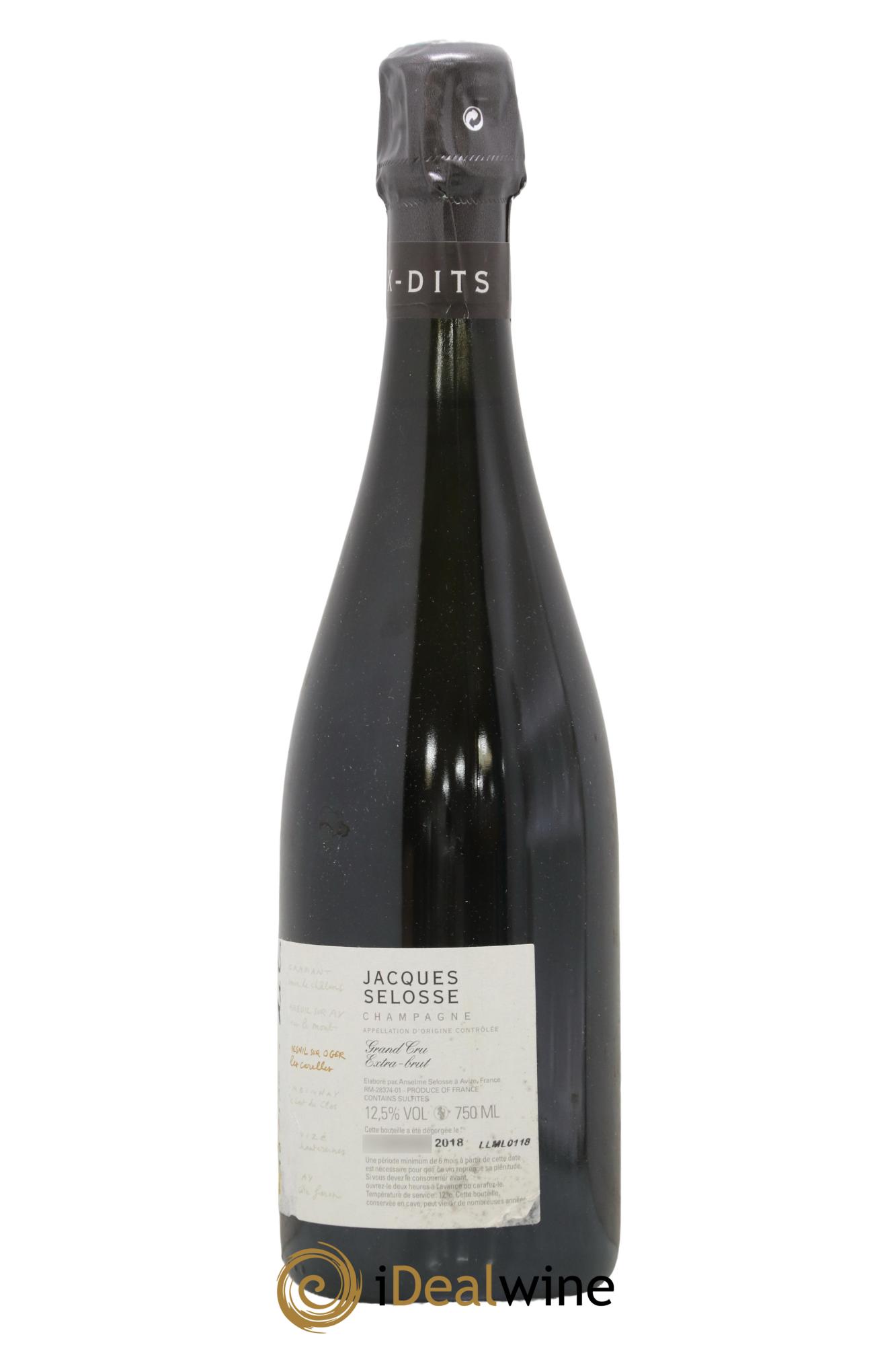 Les Carelles Blanc de Blancs Jacques Selosse - Lot of 1 bottle - 1