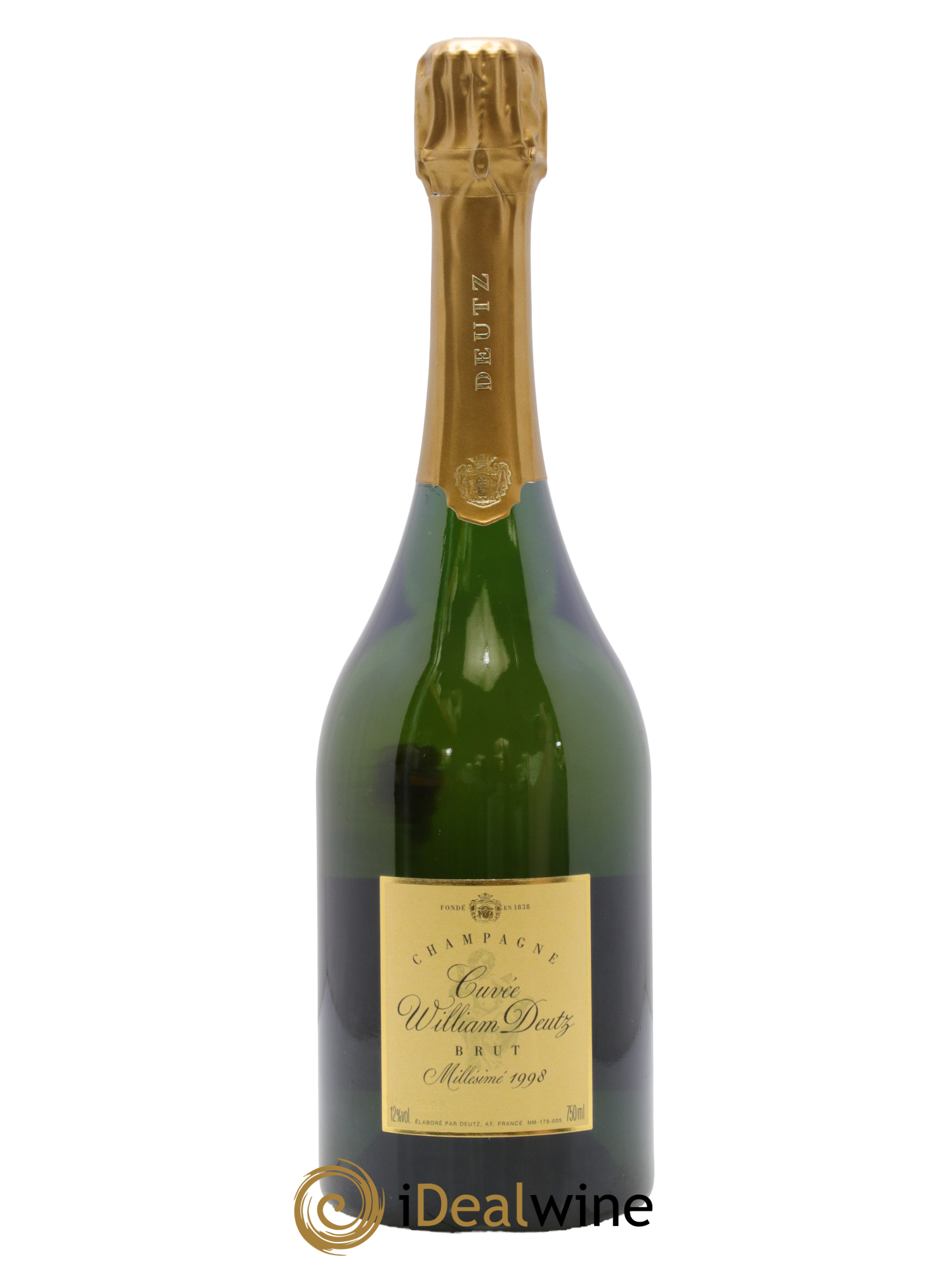 Cuvée William Deutz Deutz 1998 - Lot de 1 bouteille - 0