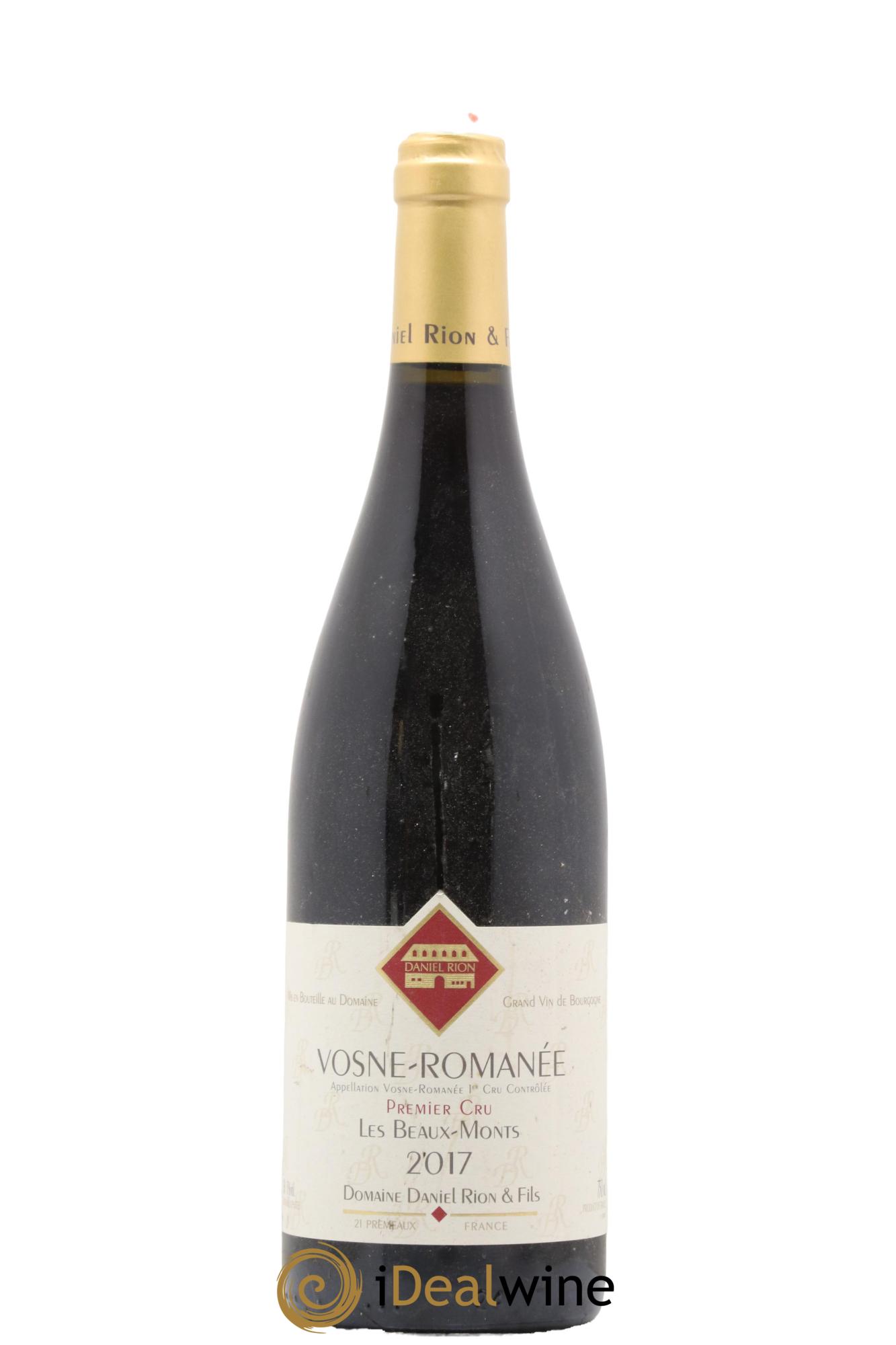 Vosne-Romanée 1er Cru Les Beaux Monts Daniel Rion 2017 - Lot de 1 bouteille - 0