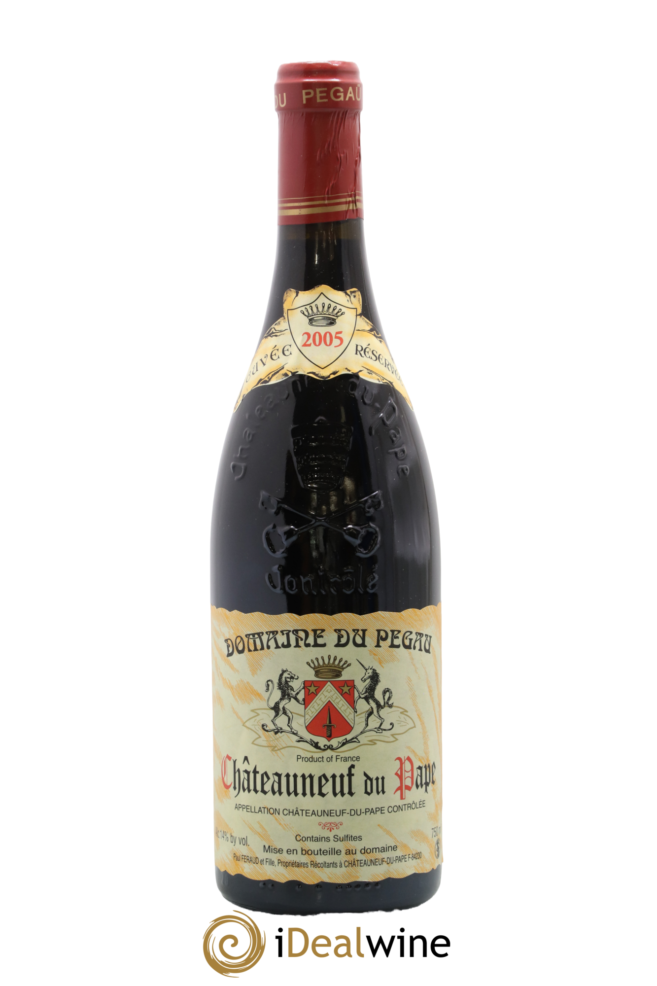 Châteauneuf-du-Pape Domaine du Pégau Cuvée Réservée Paul et Laurence Féraud 2005 - Posten von 1 Flasche - 0