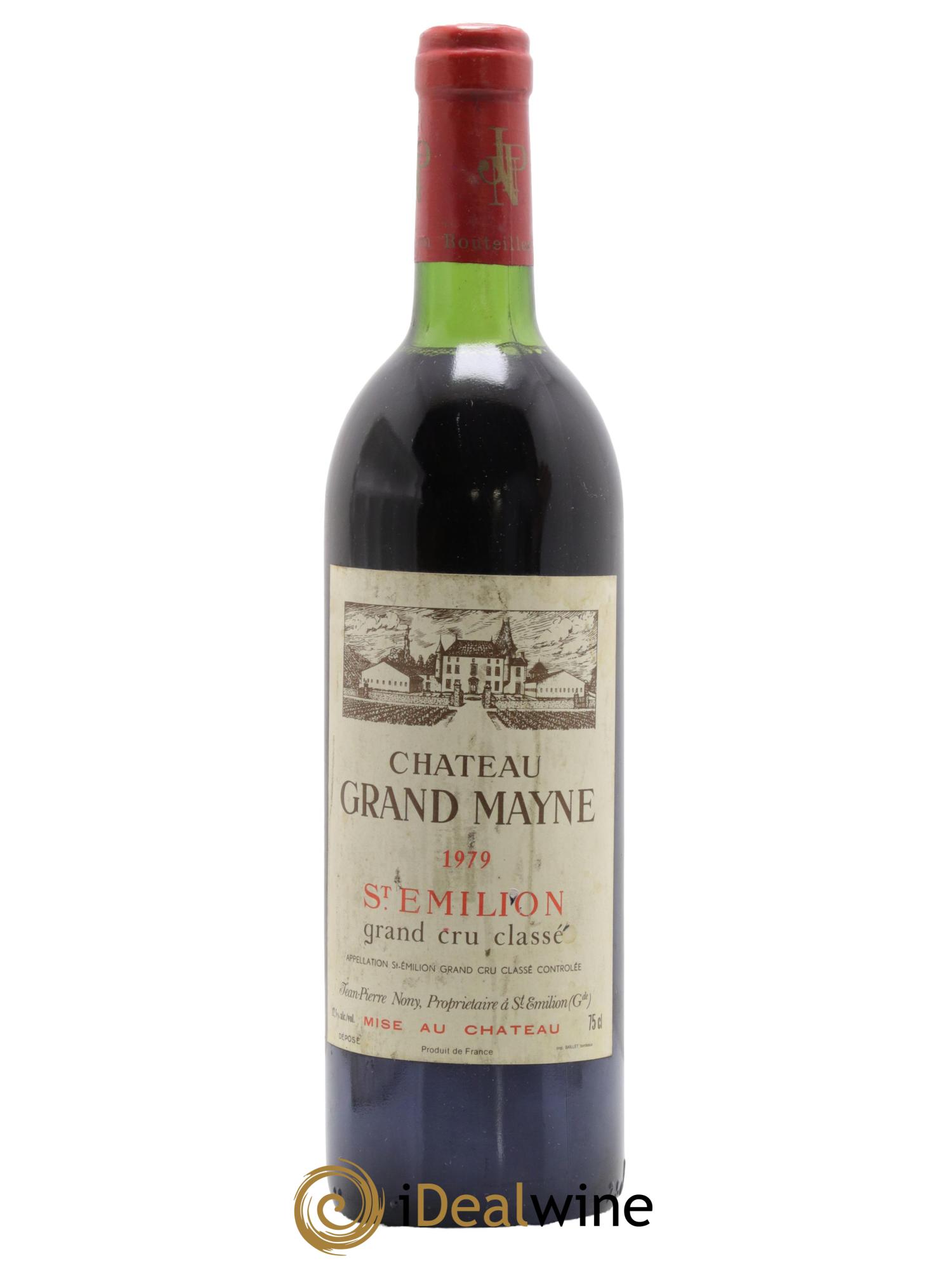 Château Grand Mayne Grand Cru Classé 1979 - Posten von 1 Flasche - 0