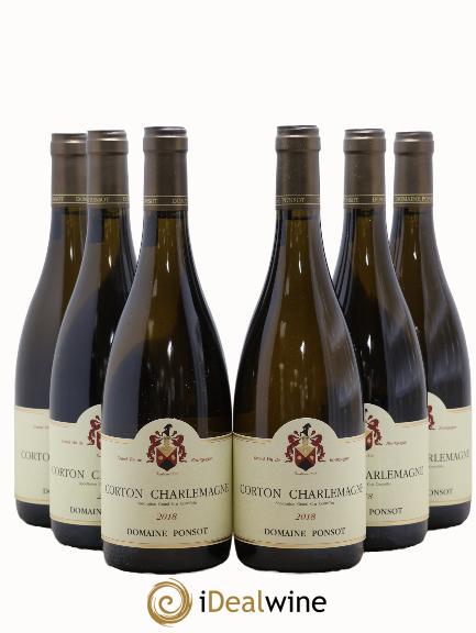 Corton-Charlemagne Grand Cru Ponsot (Domaine) 2018 - Lotto di 6 bottiglie - 0