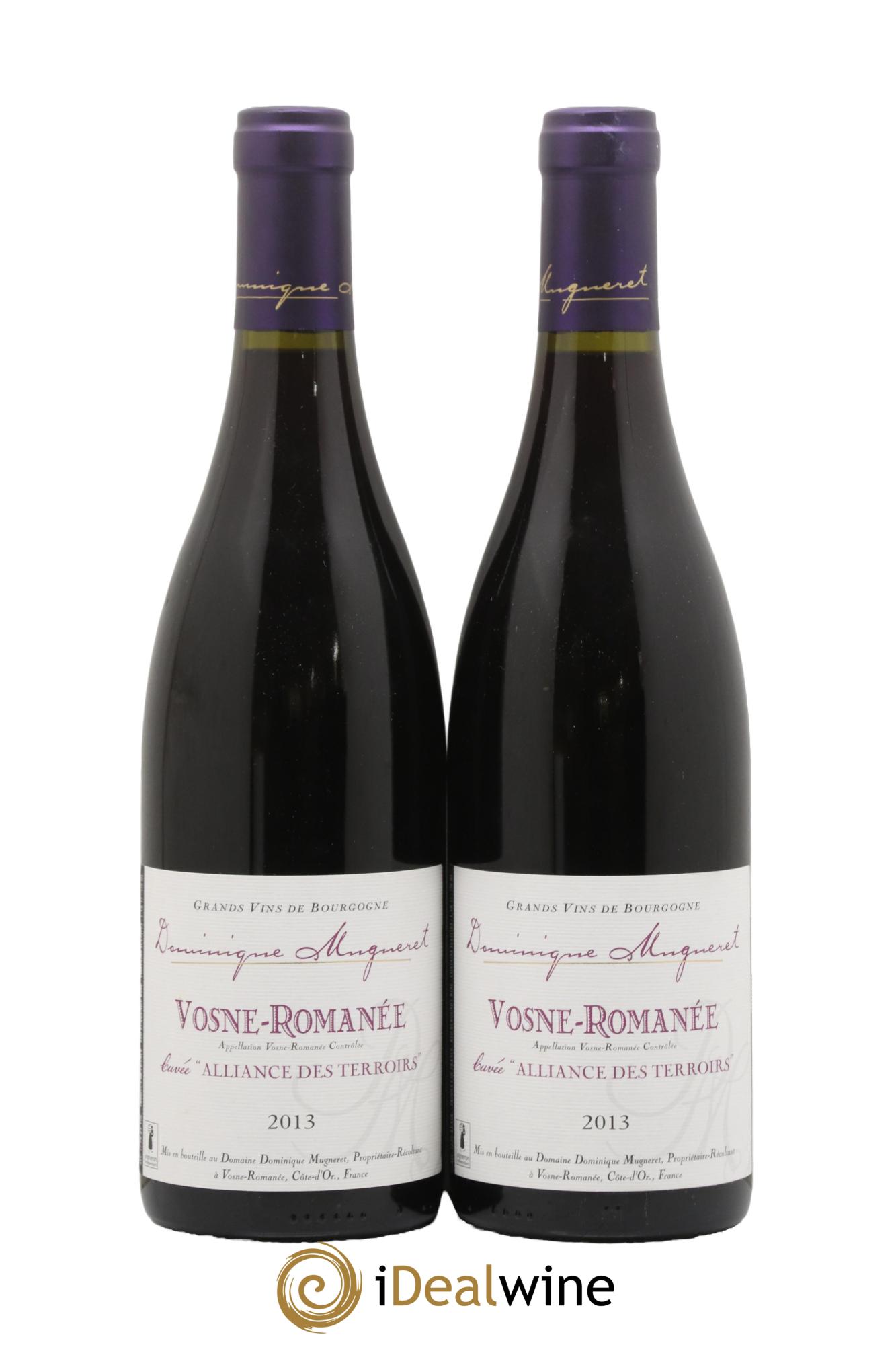 Vosne-Romanée Dominique Mugneret (Domaine) Alliance des Terroirs 2013 - Posten von 2 Flaschen - 0